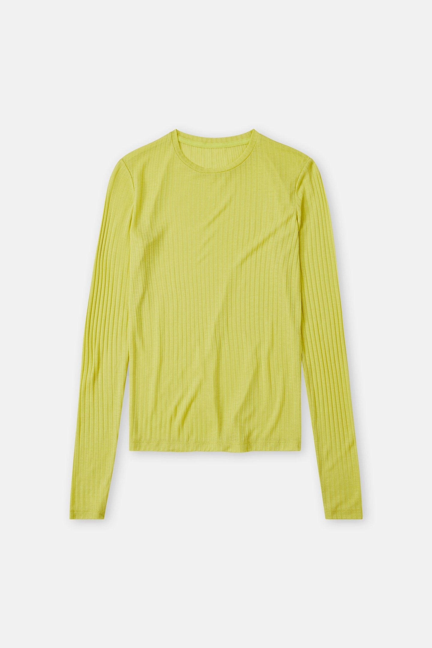 CREWNECK LONGSLEEVE T-SHIRTS PRIMARY YELLOW 4