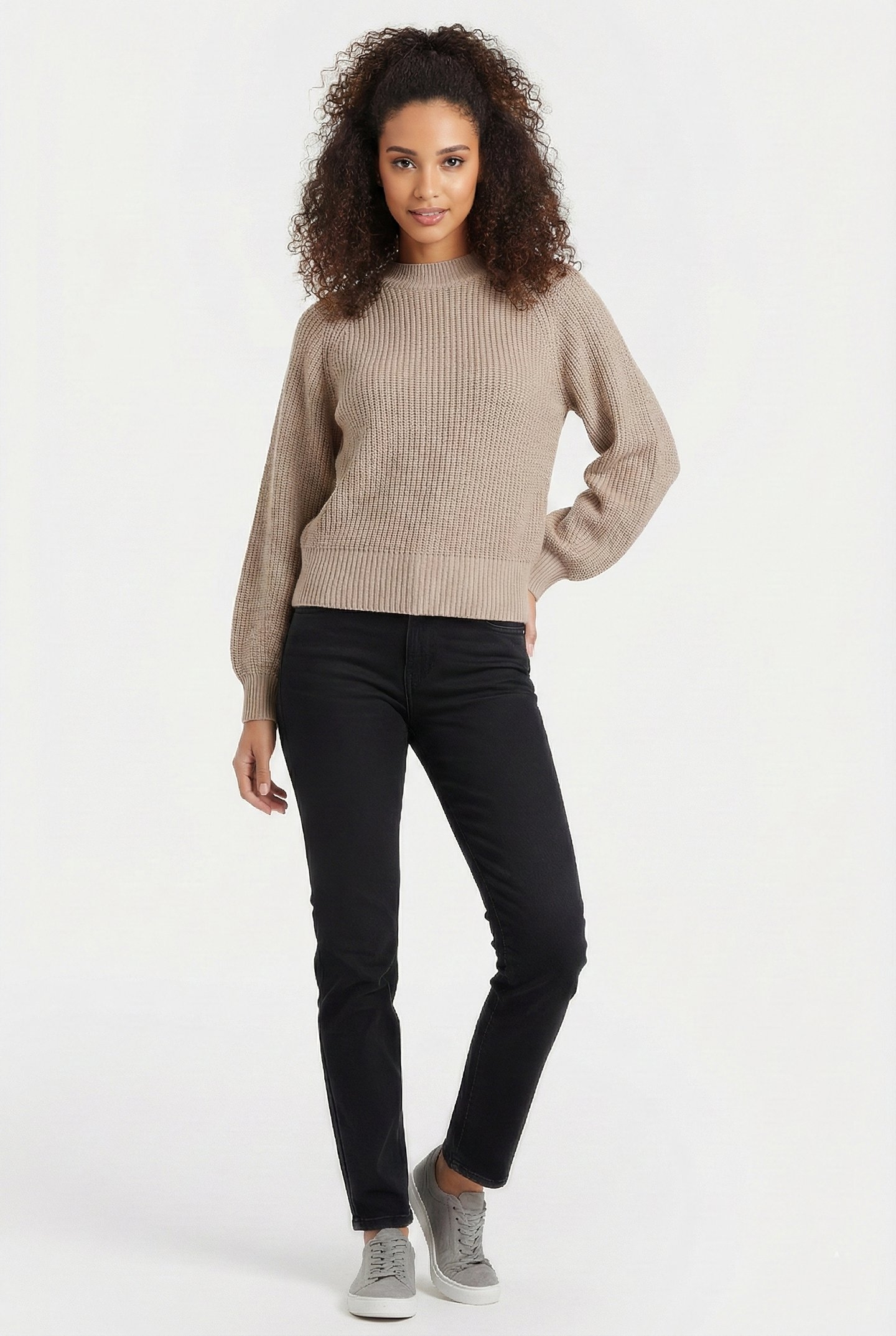 S.OLIVER PULLOVER BEIGE 1
