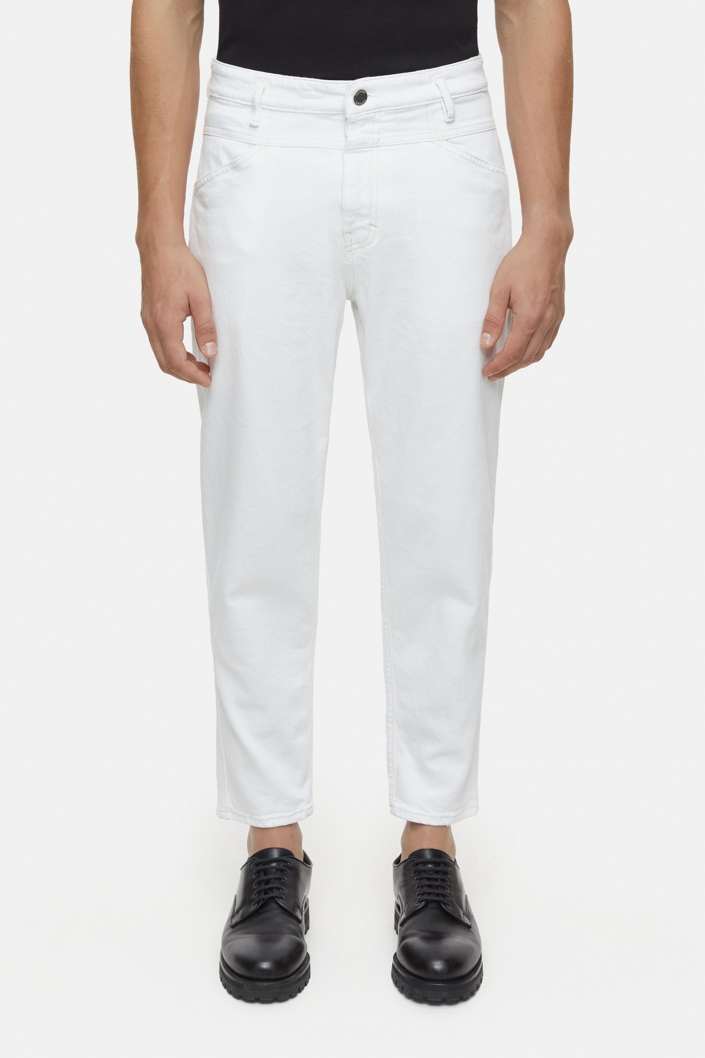 X-LENT TAPERED JEANS IVORY 5