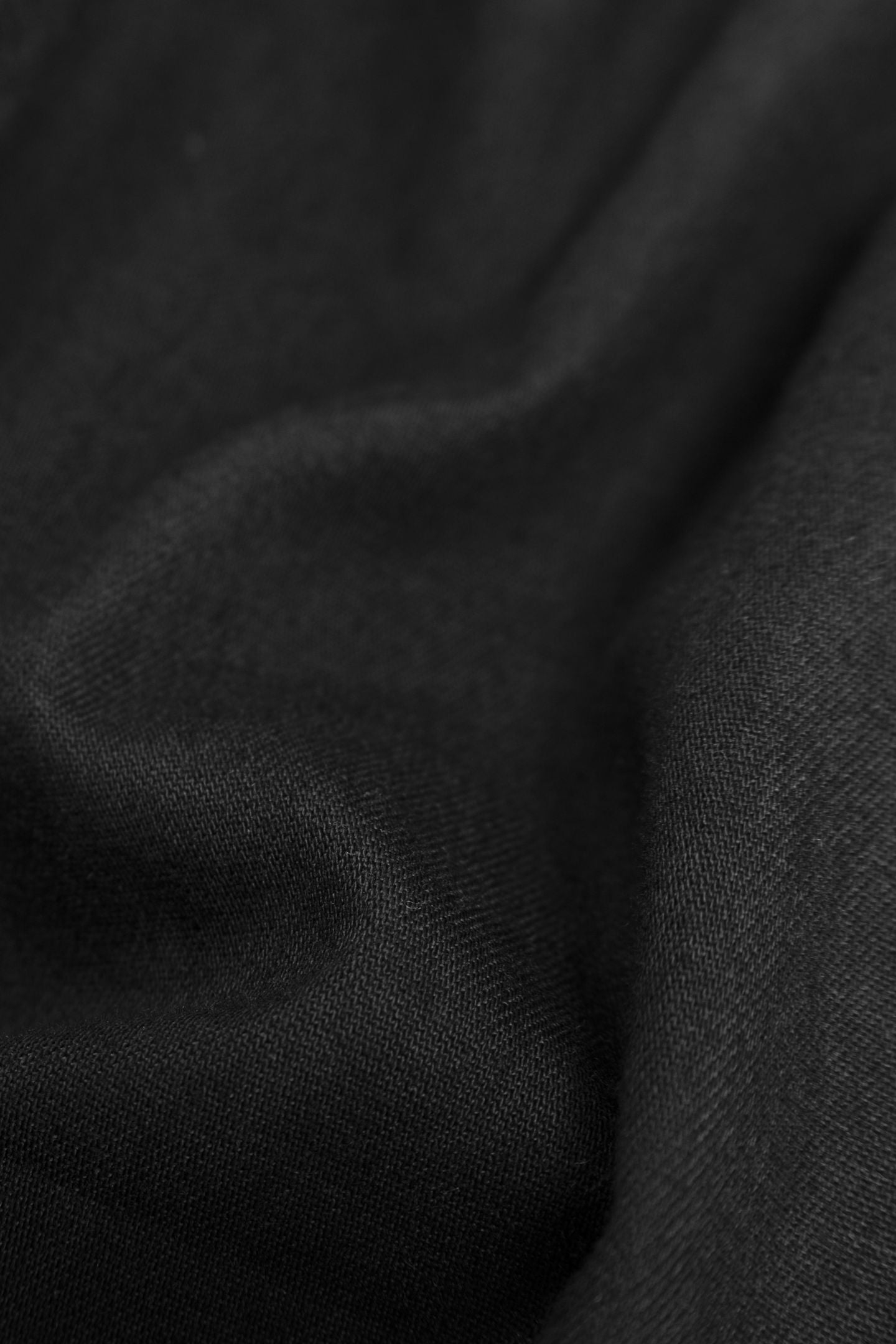 UPCYCLED BLACK DENIM WATERLESS REGULAR SHIRT 6