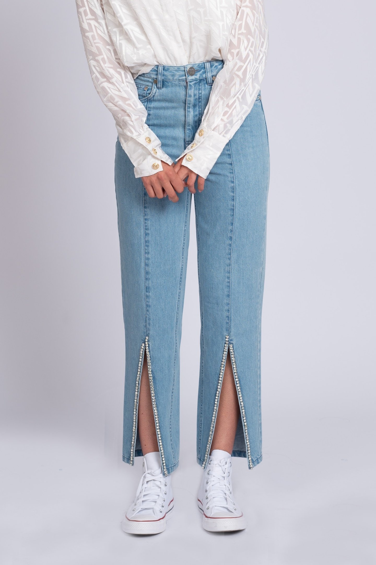 INGLEWOOD DENIM STRAIGHT LEG LIGHT BLUE 1