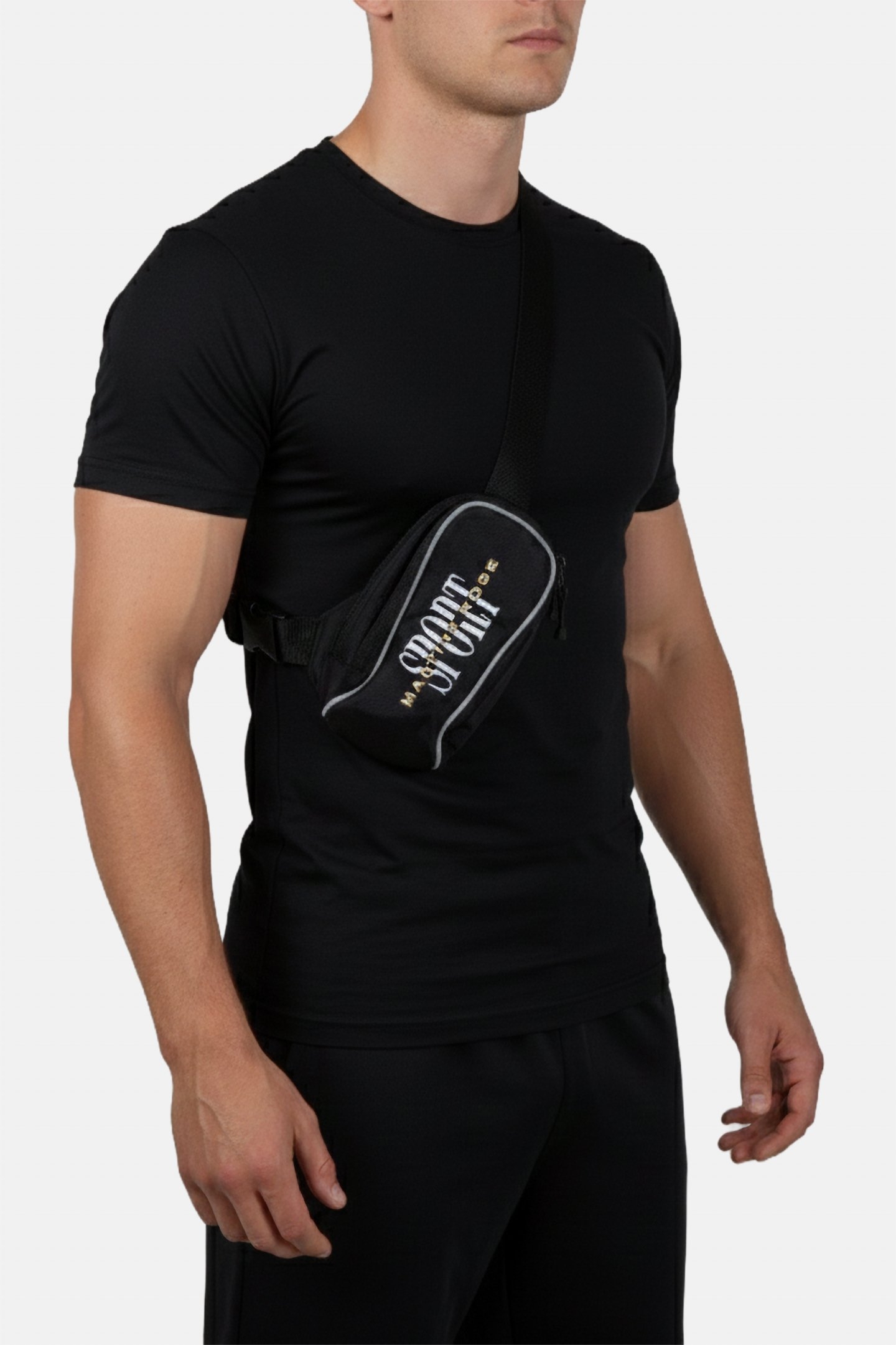 NIKE – U NRG MRS CROSSBODY BAG BLACK/PARTICLE GREY/INFINITE 1