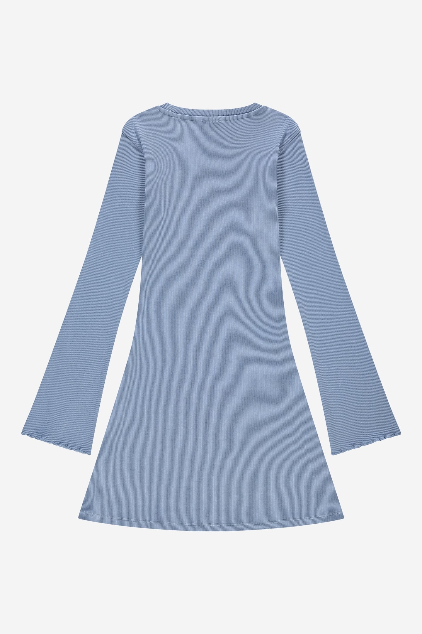 SYLVIA RIB DRESS MAYA BLUE 2