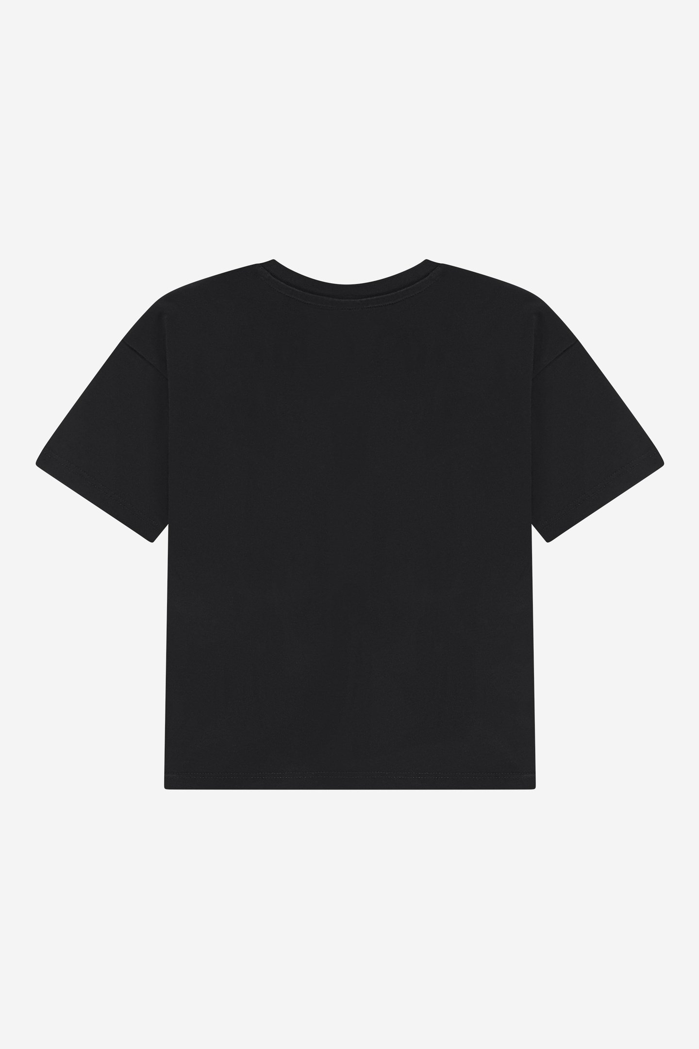 EYELET T-SHIRT BLACK 2