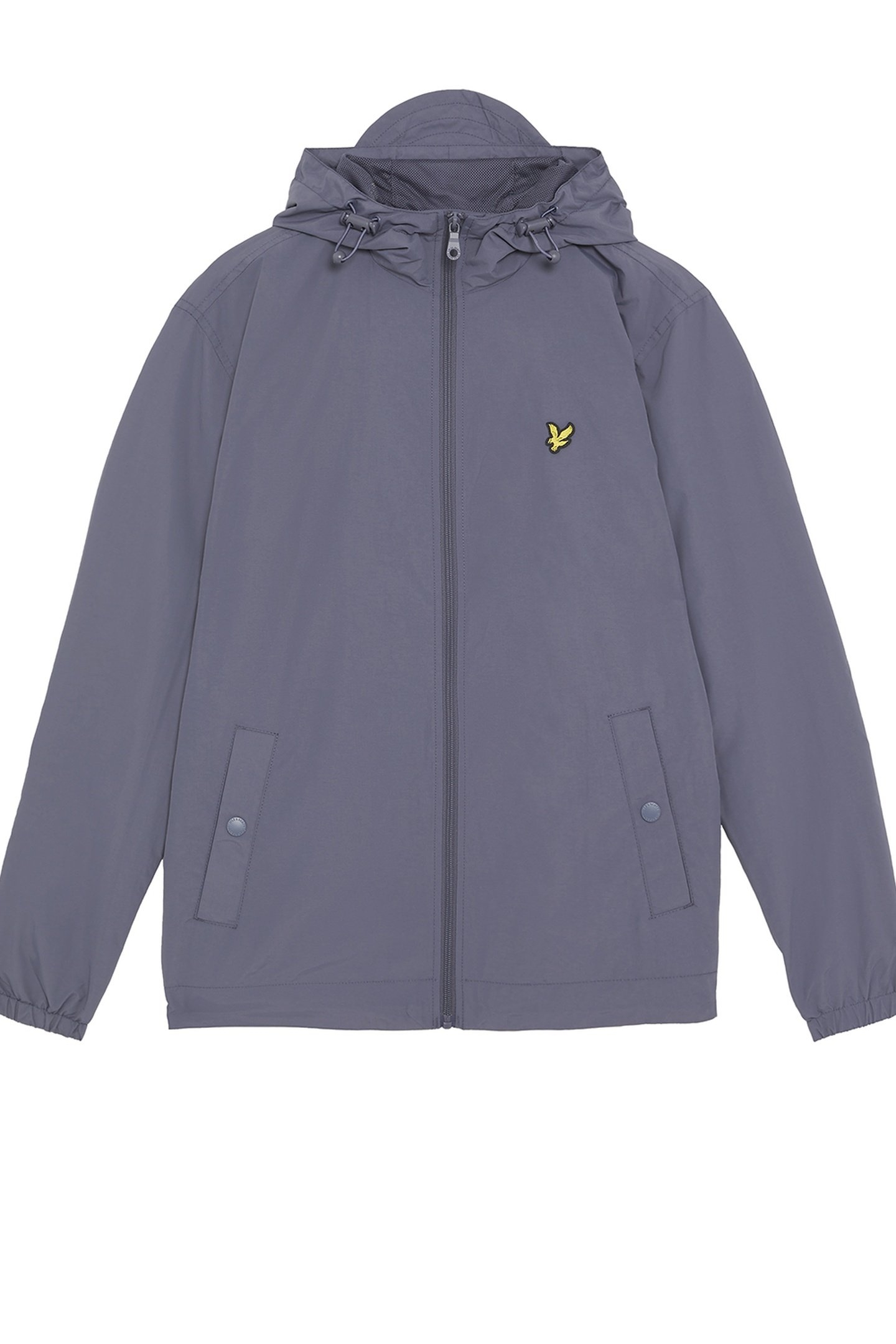 ZIP THROUGH HOODED JACKET GRAYSTONE 4