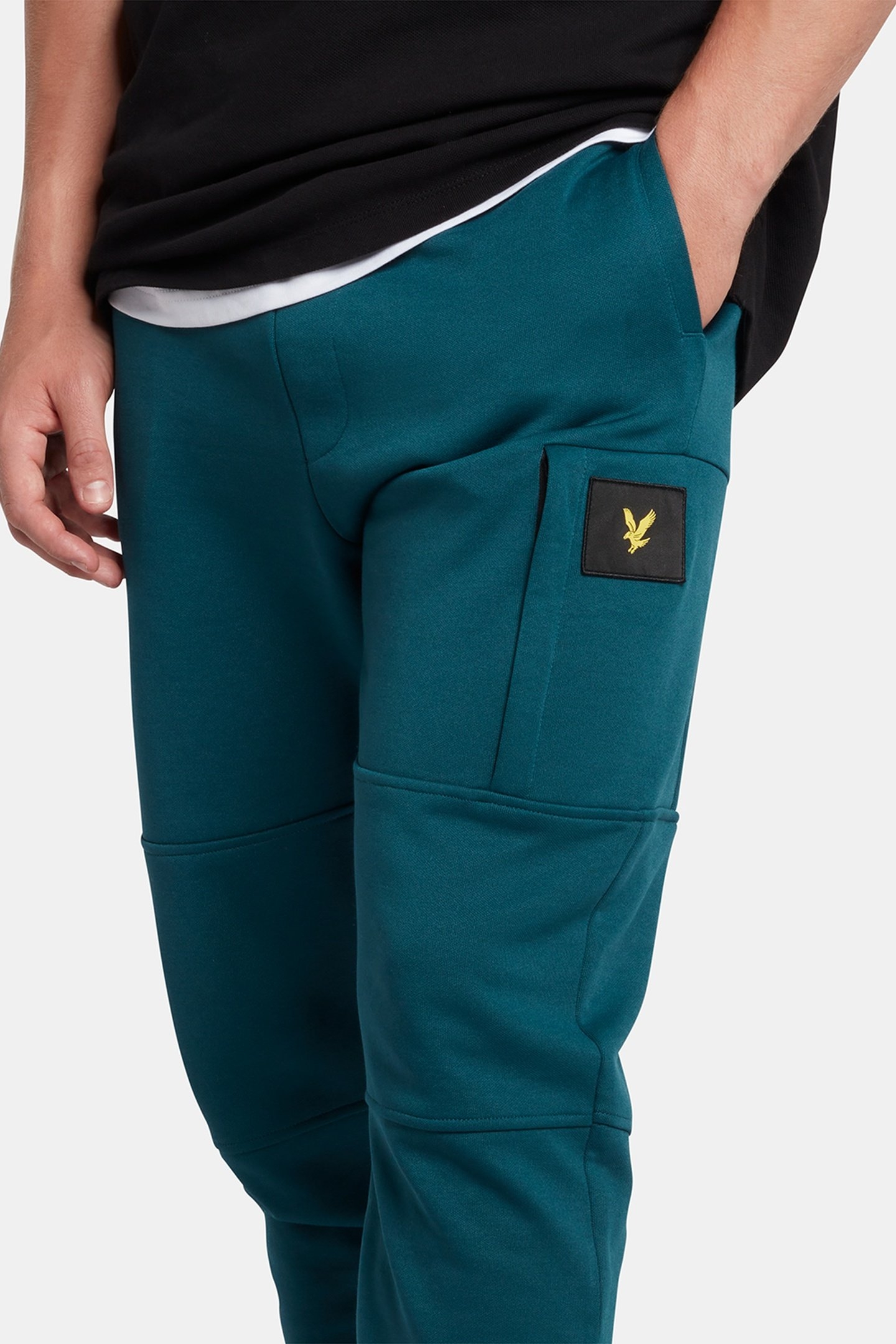 TRICOT POCKET SWEATPANT MALACHITE GREEN 3