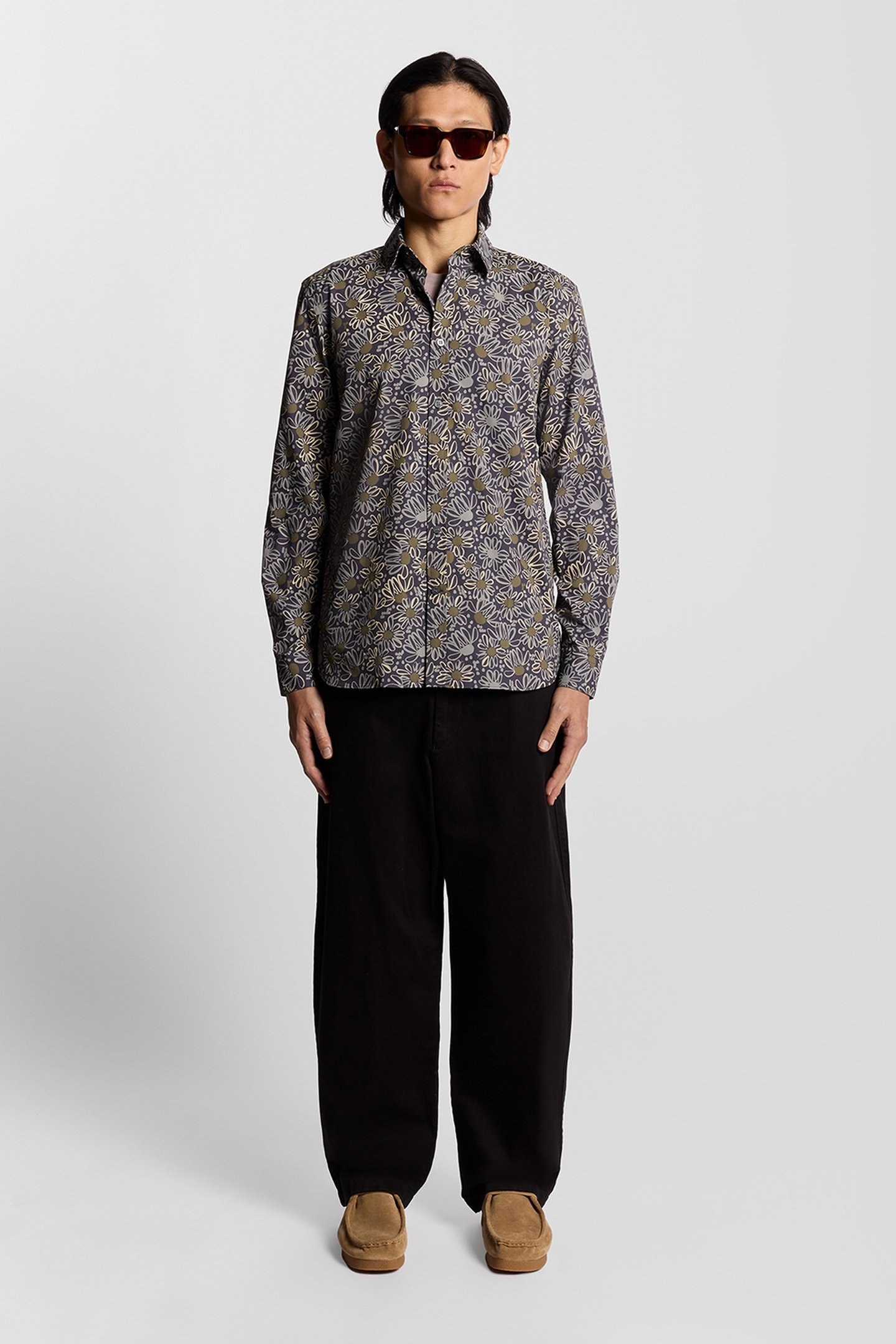 FLORAL PRINTED SHIRT LEAD 1