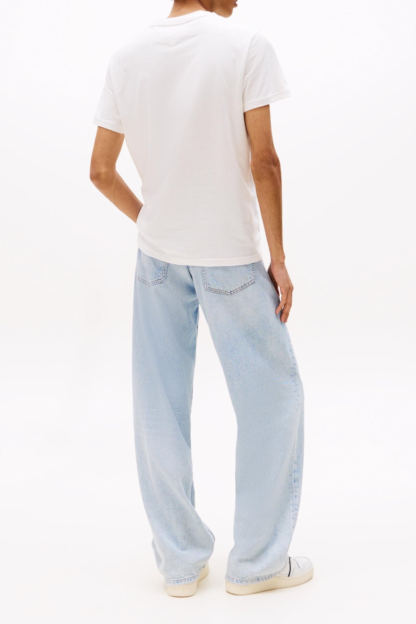 SLIM FLAG SHORTSLEEVE TEE ANCIENT WHITE 3