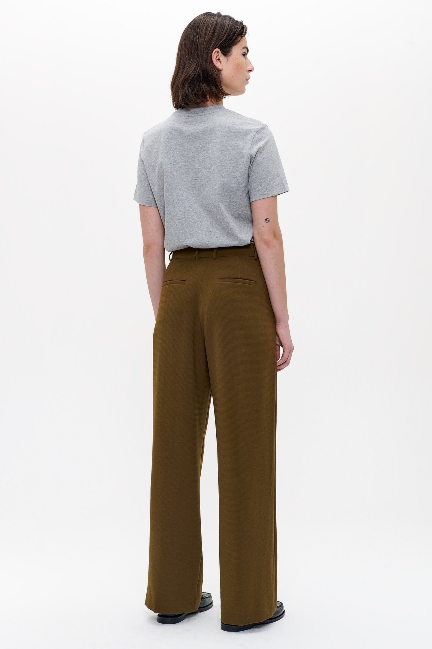 FLOWY DELMAS PANTS BRONZE 3