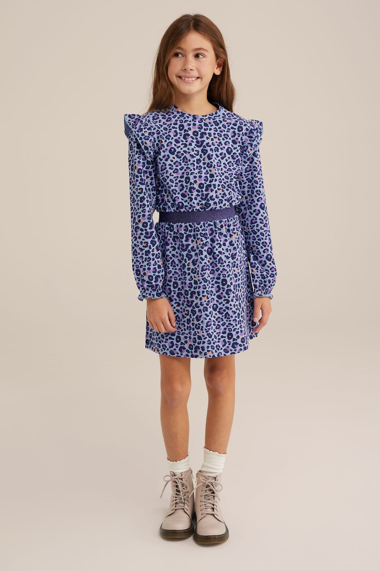 DRESS MID LENGTH LIGHT BLUE 2