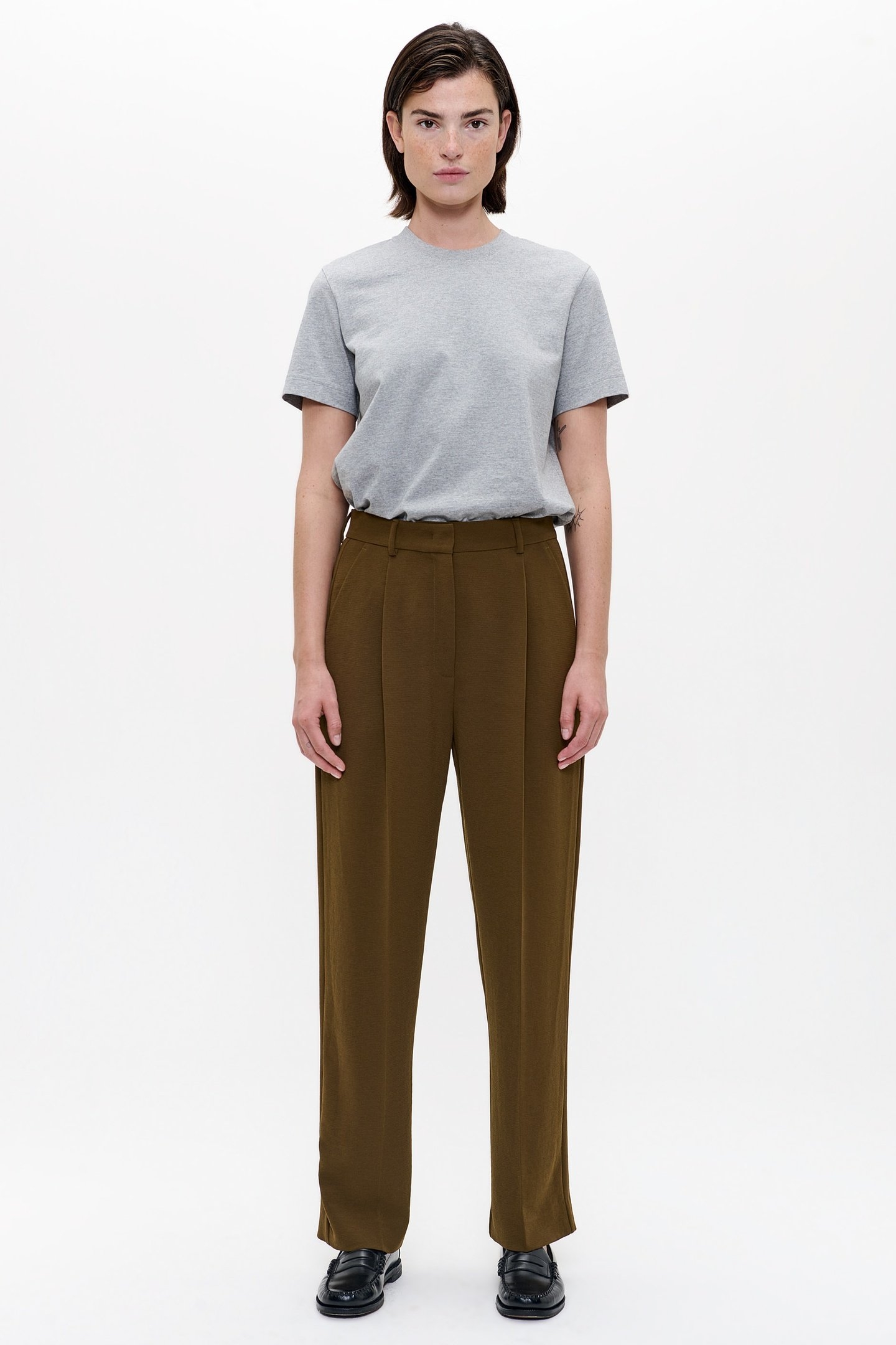 FLOWY DARREN PANTS BRONZE 1