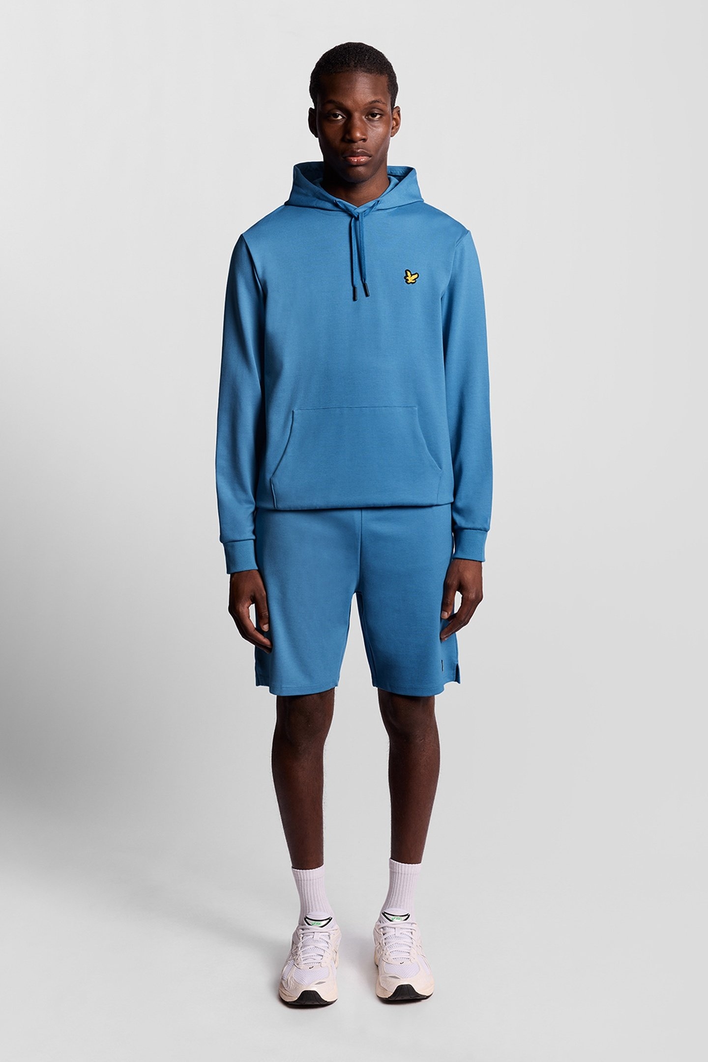 FLY FLEECE HOODIE PARISIAN BLUE 2