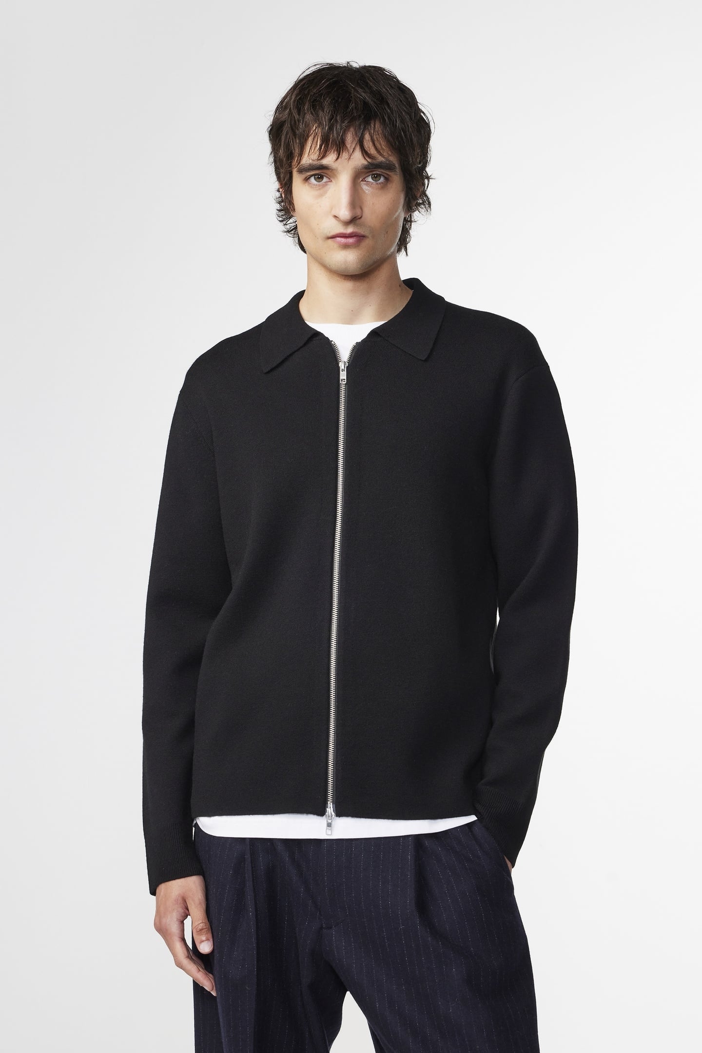 HARALD FULL ZIP 6530 BLACK 2