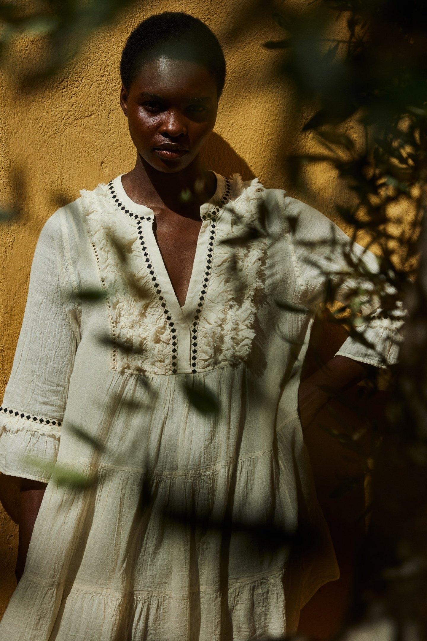 EFISTO SHORT DRESS GAZE OFFWHITE 6