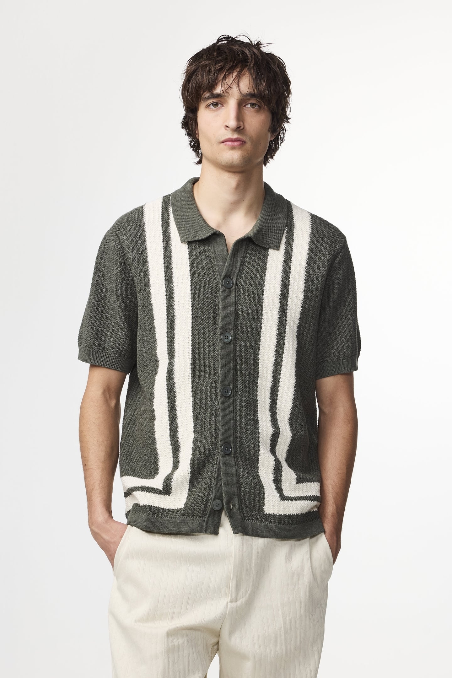 ARES KNIT 6636 CROC GREEN 2