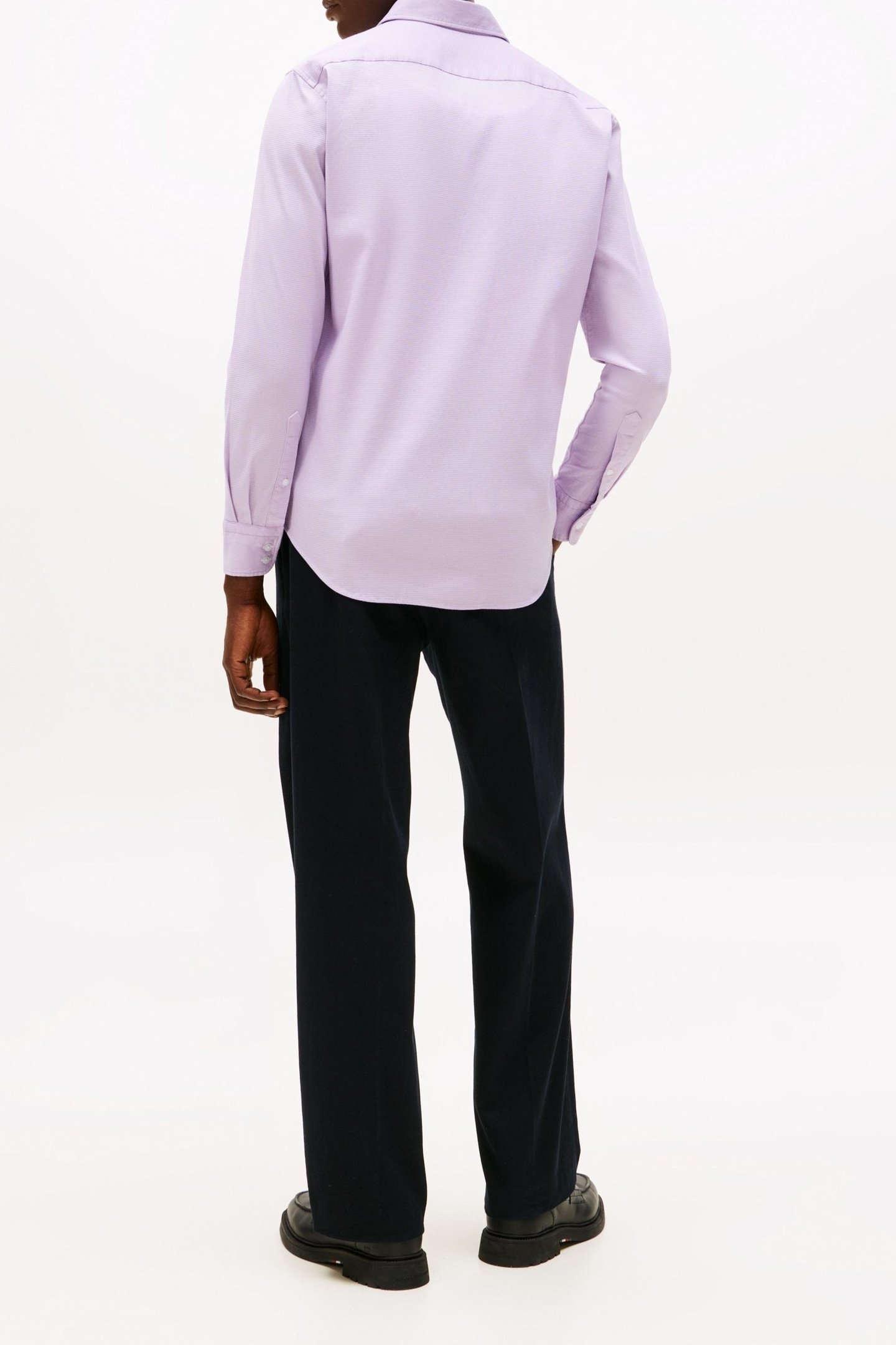 DOBBY REGULAR FIT SHIRT FRENCH LAVENDER 3