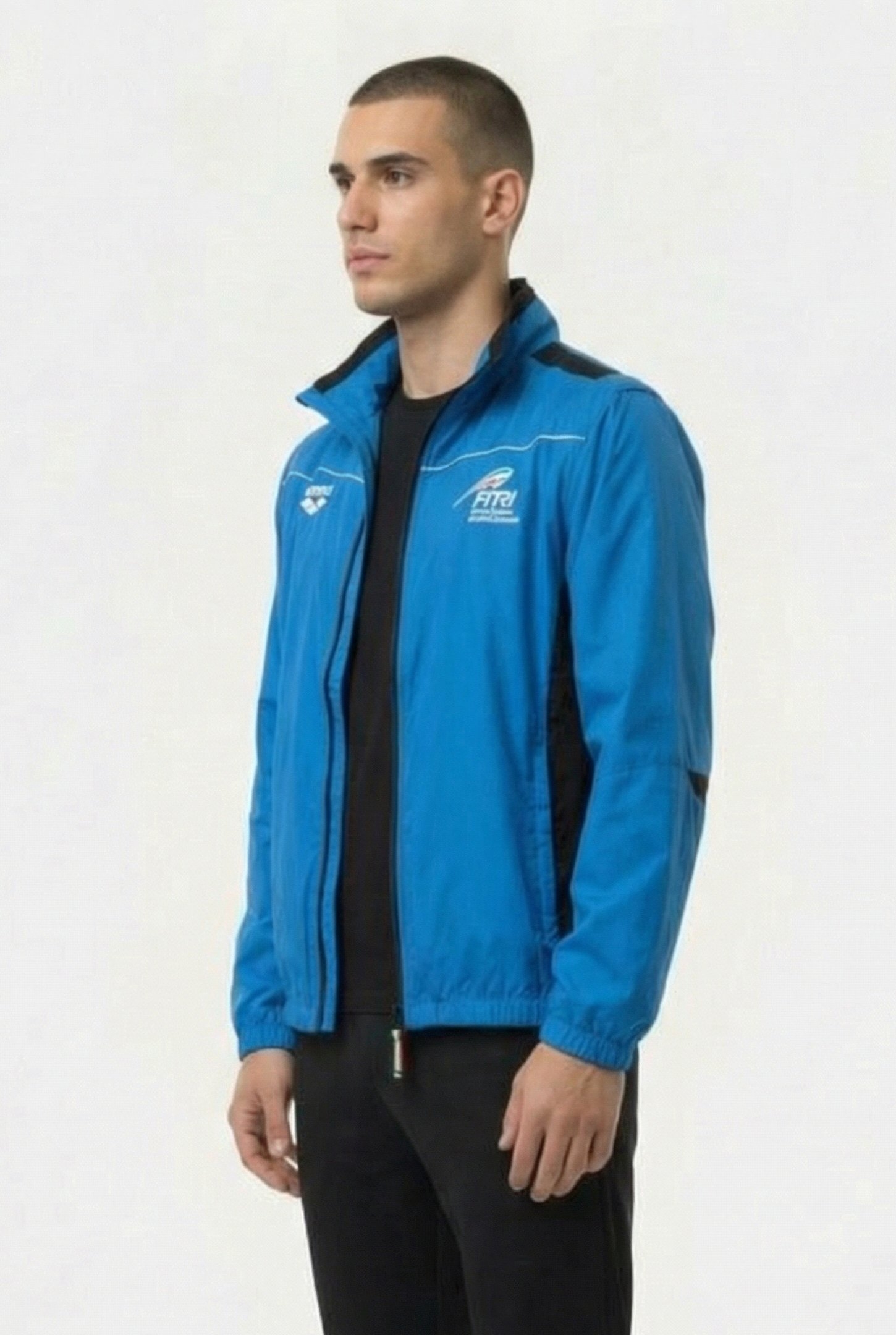 HOODED F/Z WINDBREAKER FITR PIX_BLUE,BLACK 3