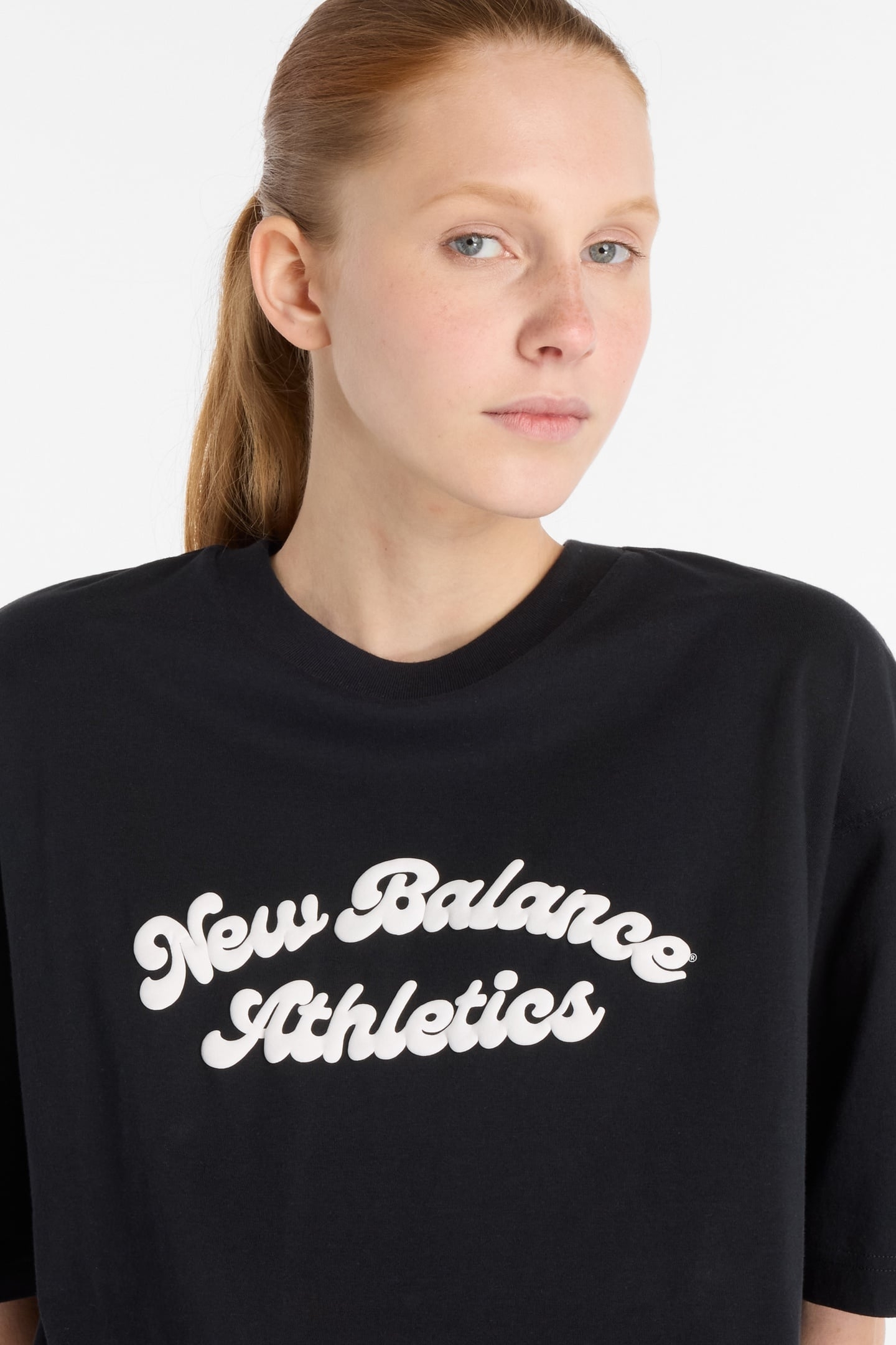 LINEAR HERITAGE OVERSIZED T-SHIRT BLACK (BK) 4