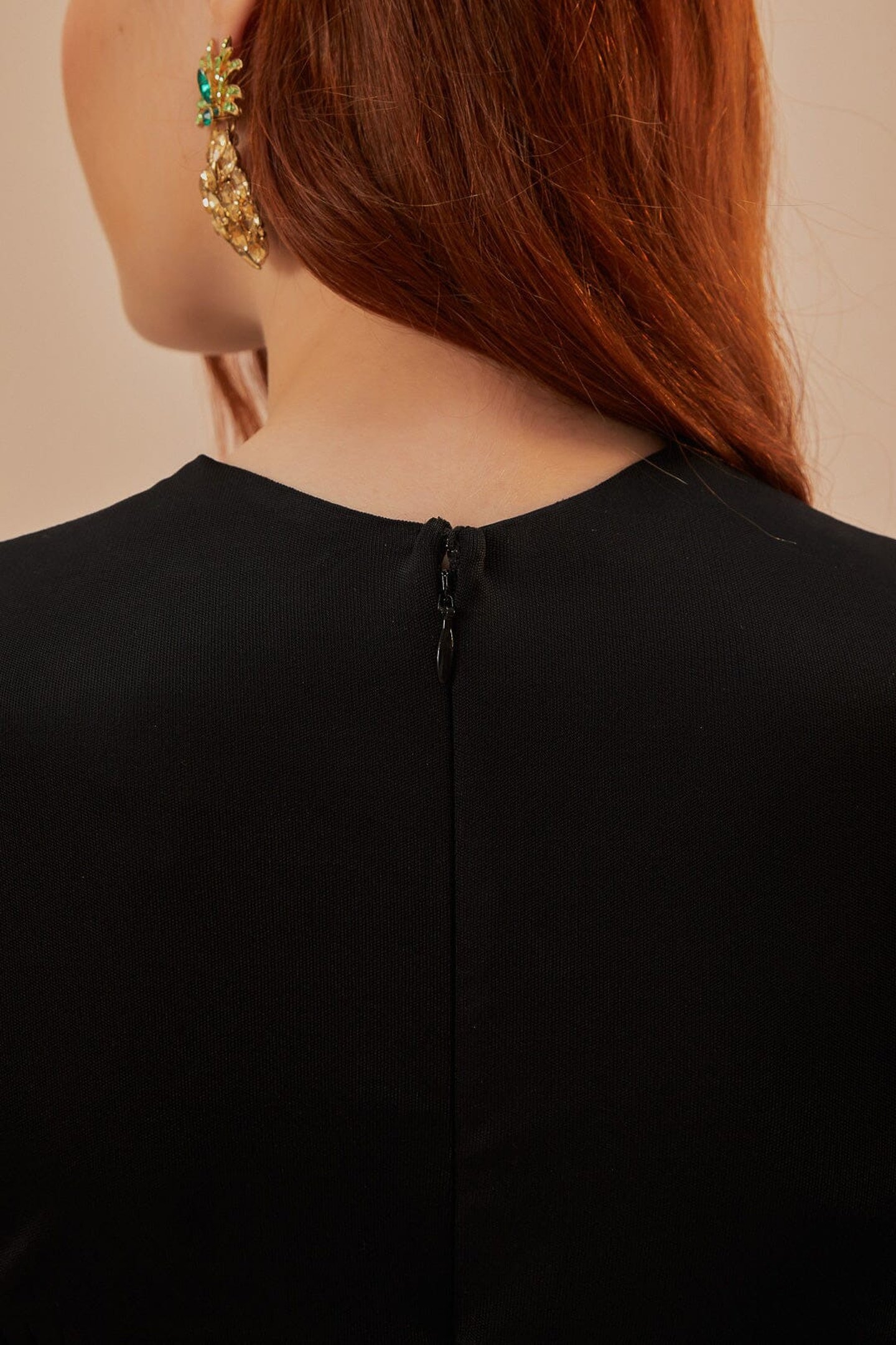 BLACK LONG SLEEVE KNOT JUMPSUIT 3