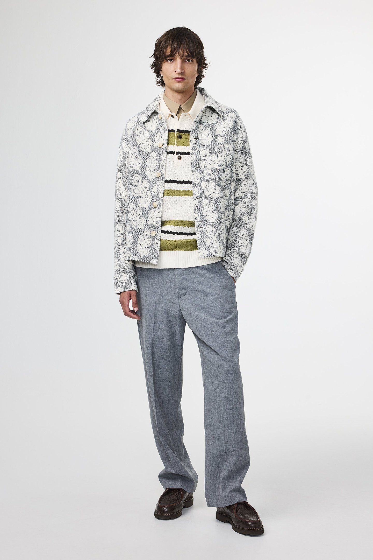 RAHIM 5247 BLACK MELANGE 1