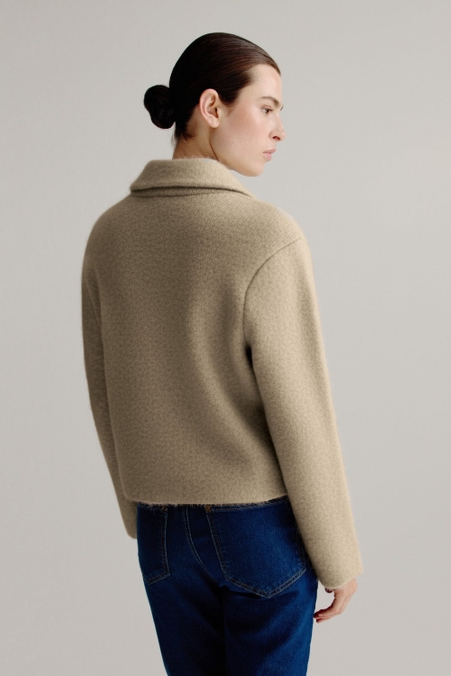 LINDA JACKET LIGHT KHAKI 3