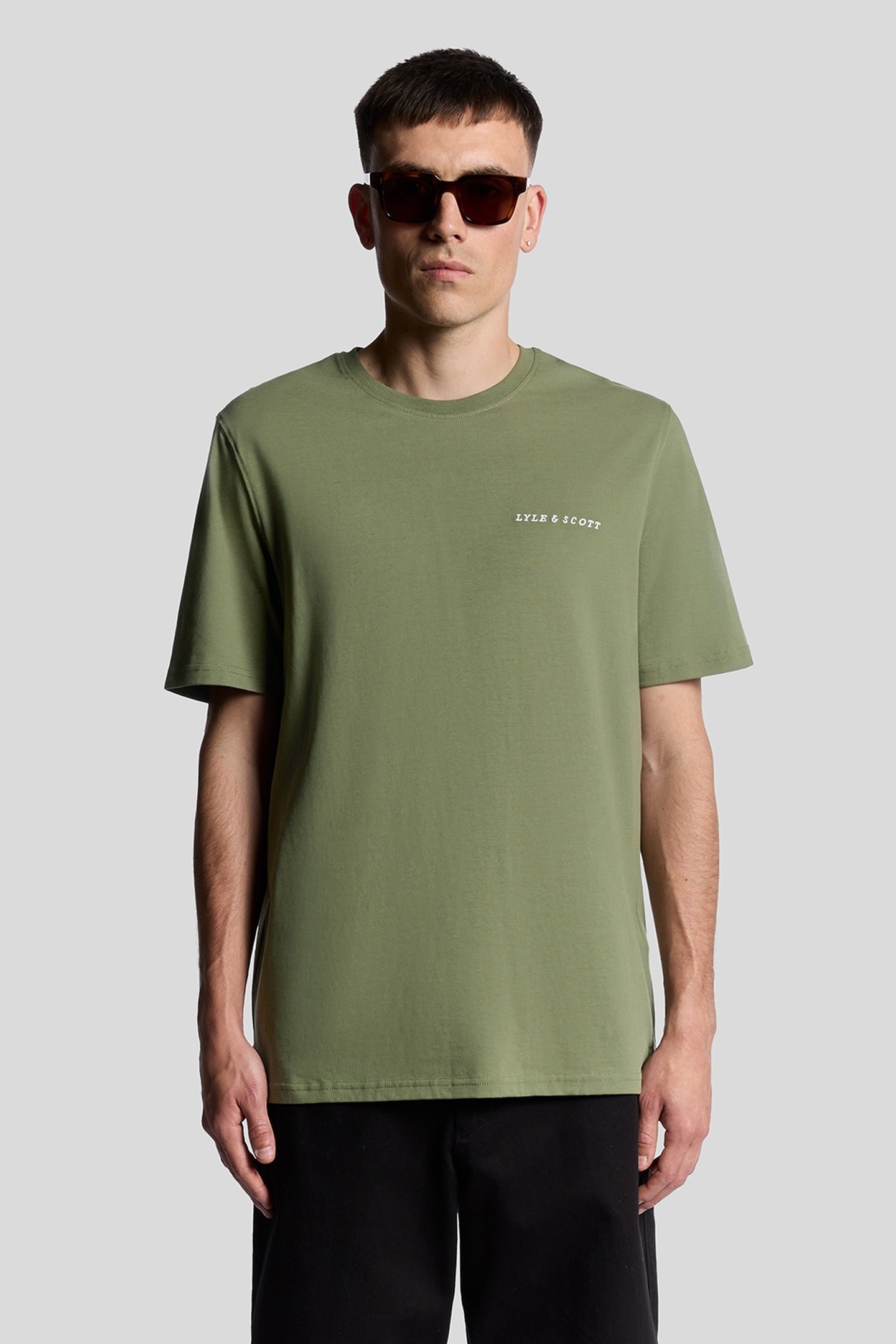 SCRIPT T-SHIRT FATIGUE OLIVE 2