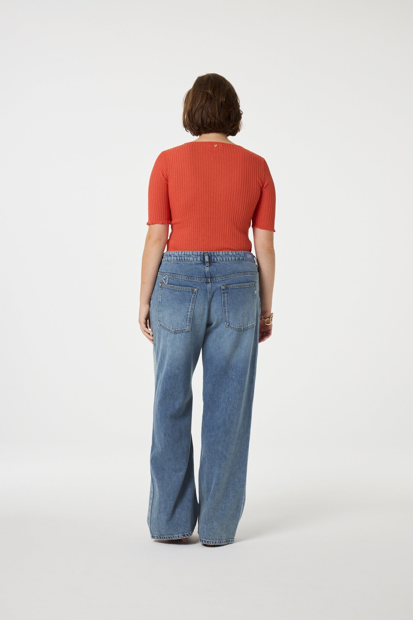 GEMMA SHORT SLEEVE TANGERINE 3