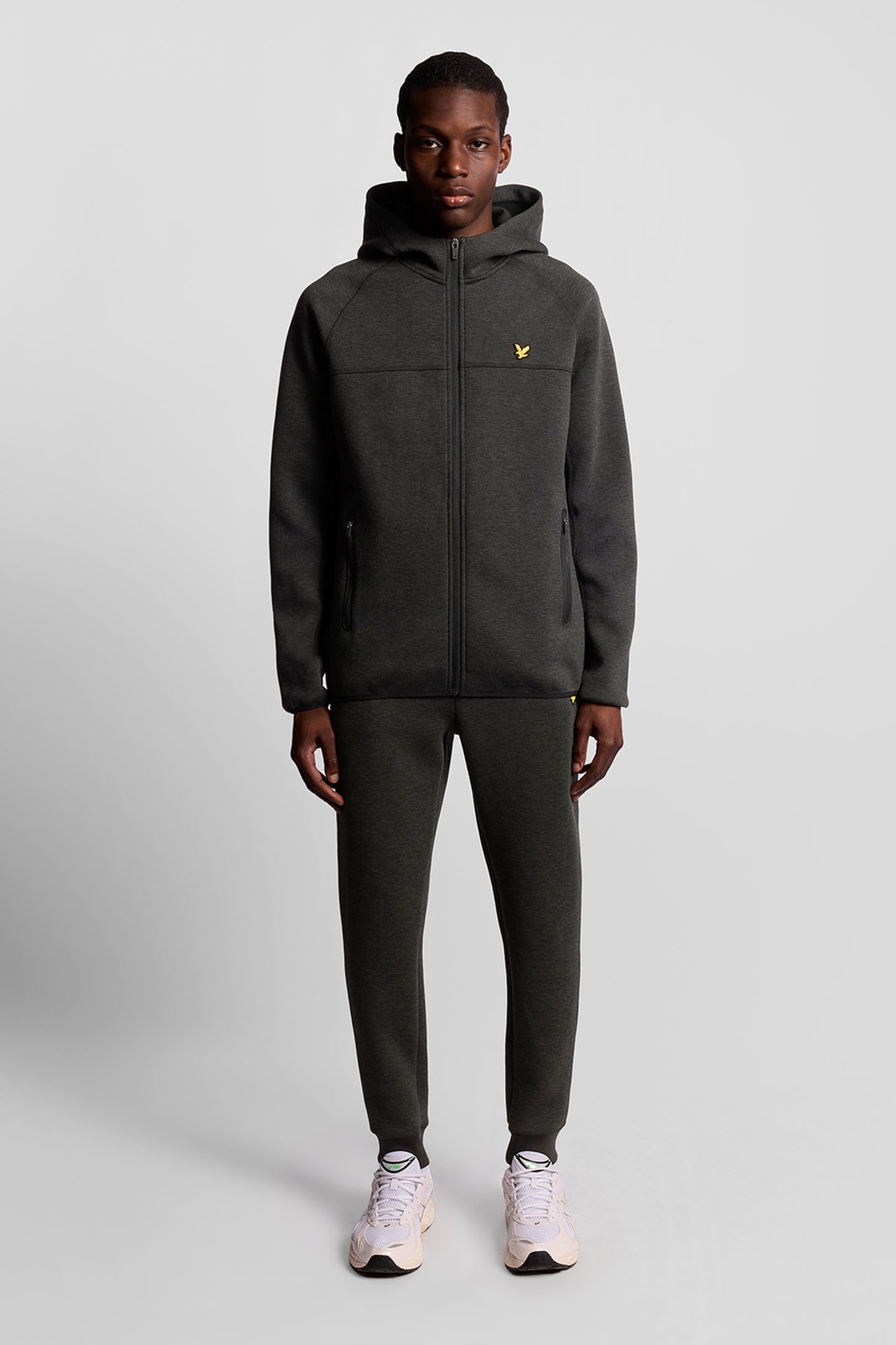 NEOPRENE TRACKIES JET BLACK MARL 1