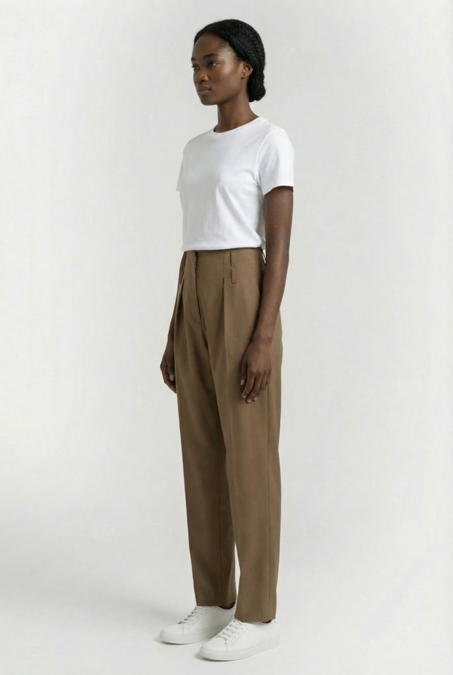 LUANIS TROUSER DARK BEIGE 3
