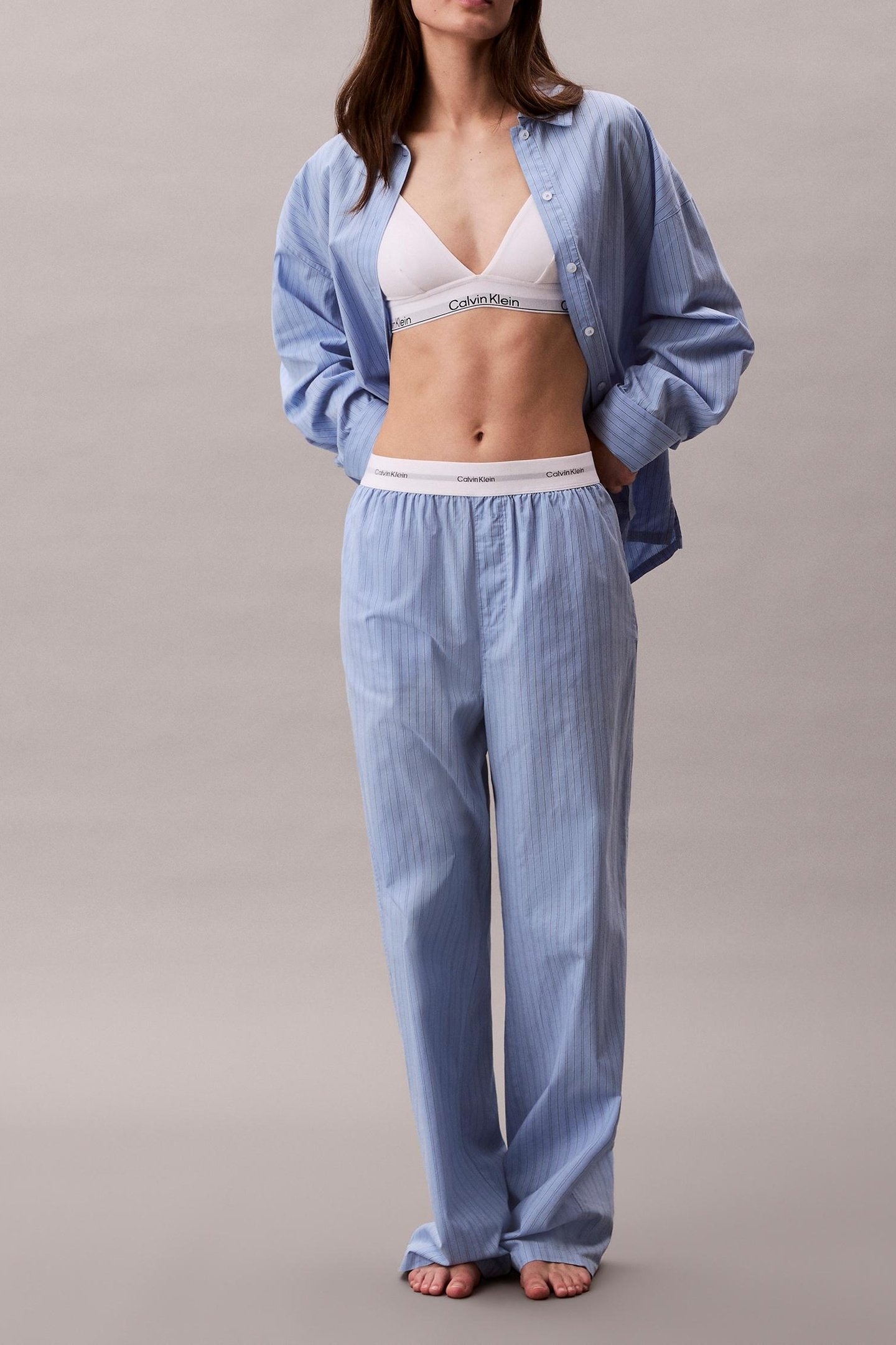 LOGO WB POPLIN PANT 2