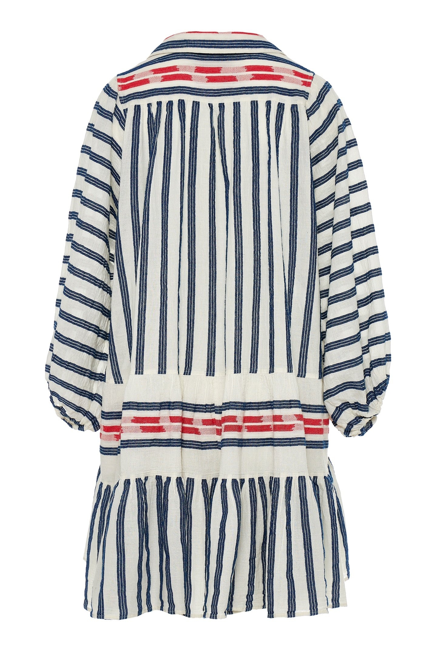 NIFTY SHORT DRESS JACQUARD BLUE NAVY 2