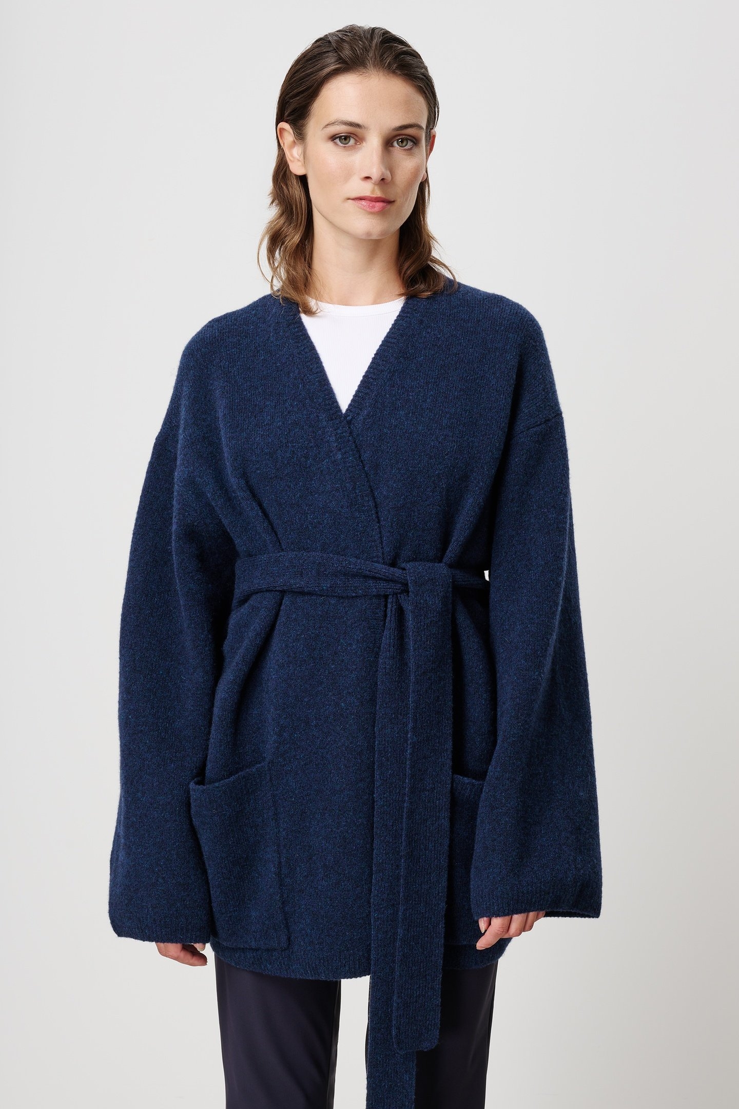 KIKI CARDI COAT DEEP BLUE 4