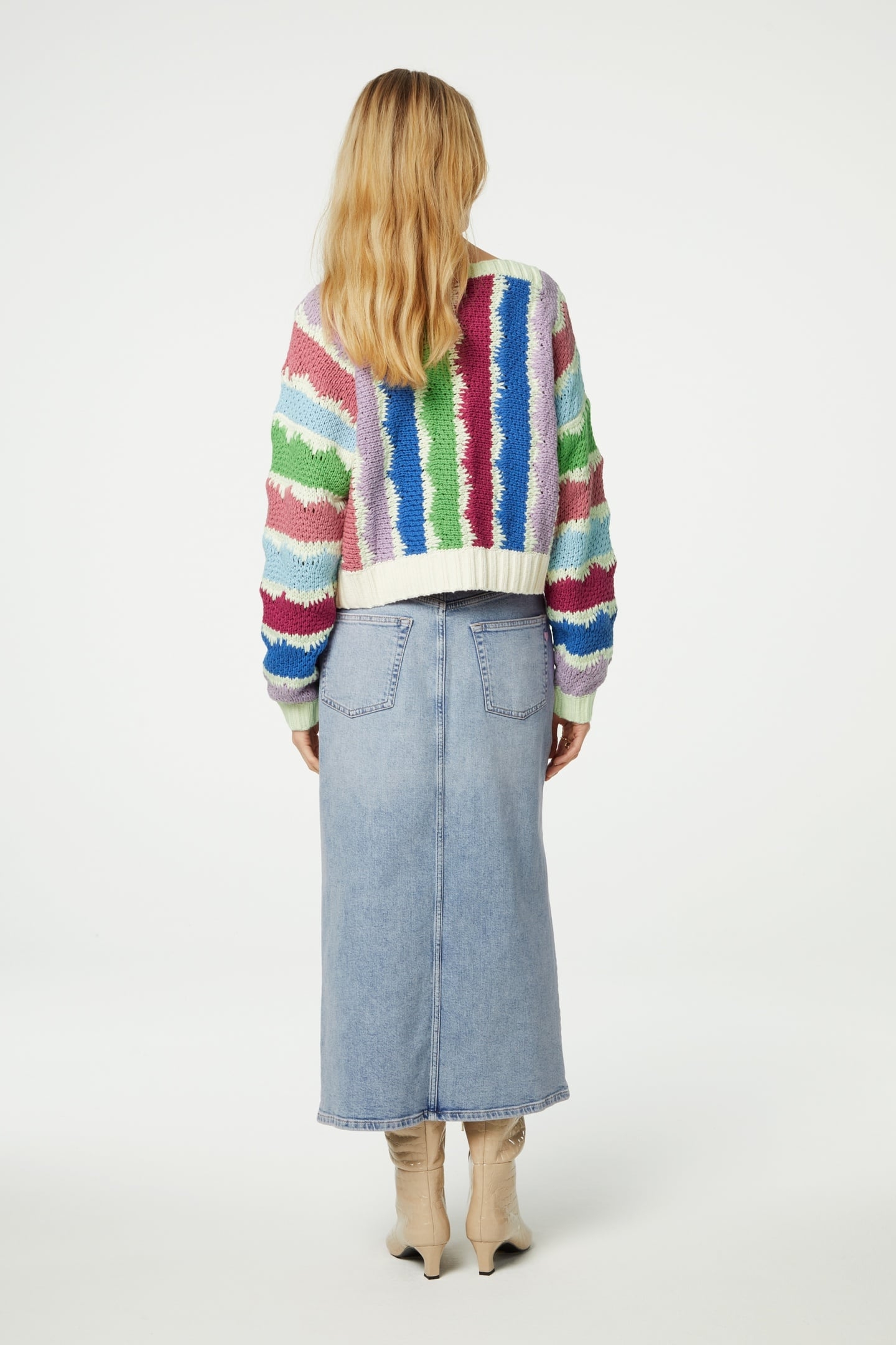HEATH PULLOVER MULTI STRIPE 3