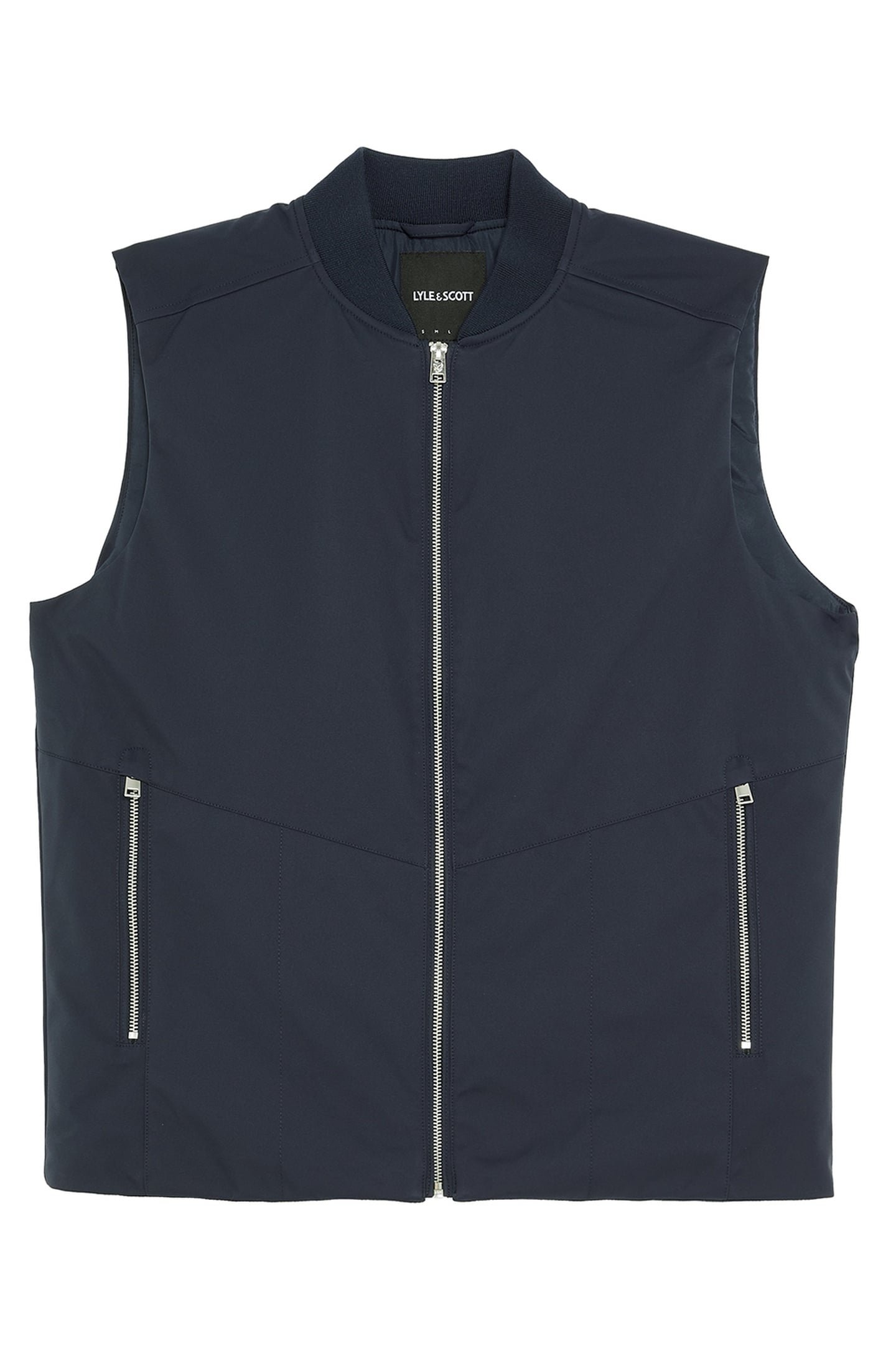 QUILTED SHELL GILET DARK NAVY 4