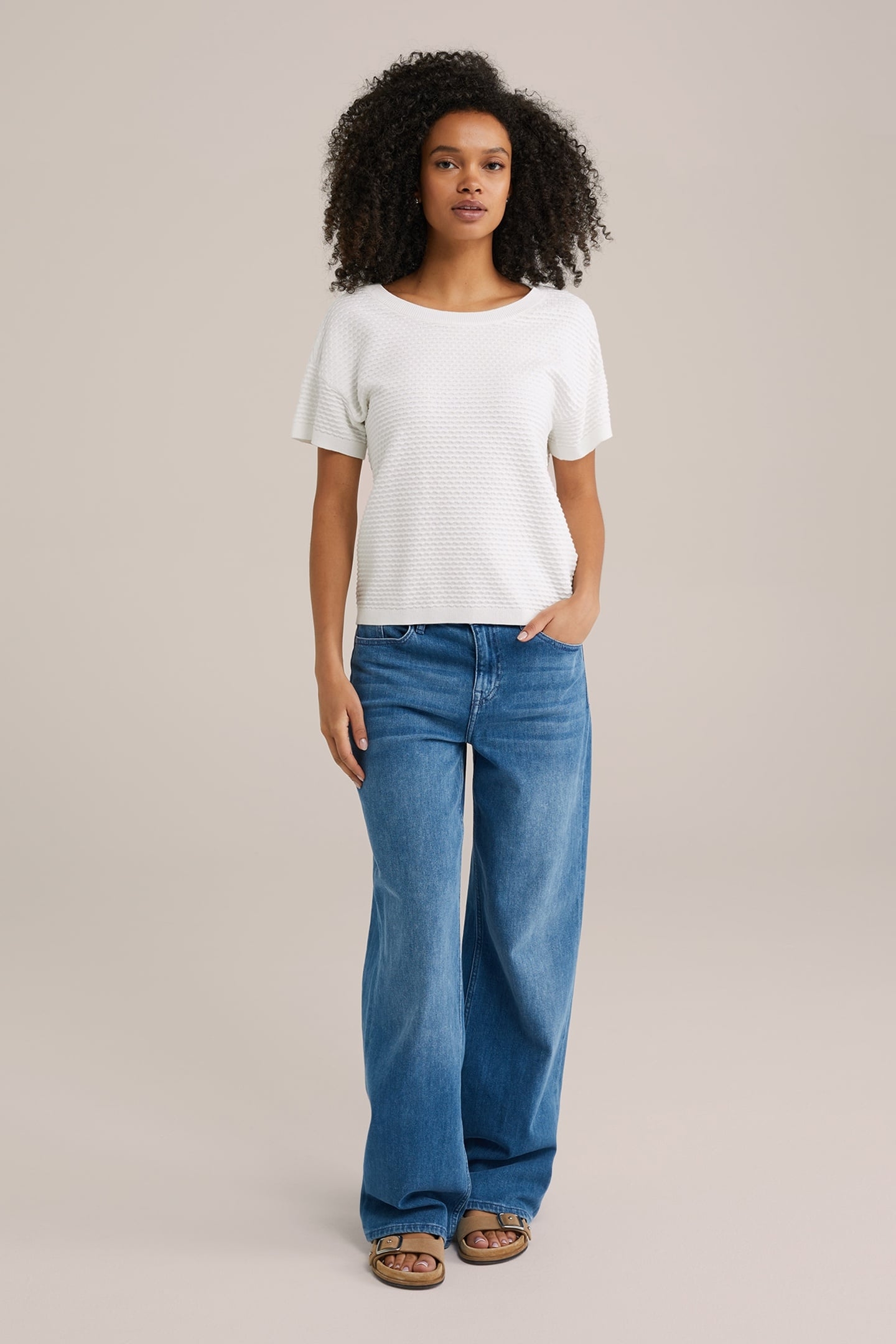 KNITTED PULLOVER WHITE 2