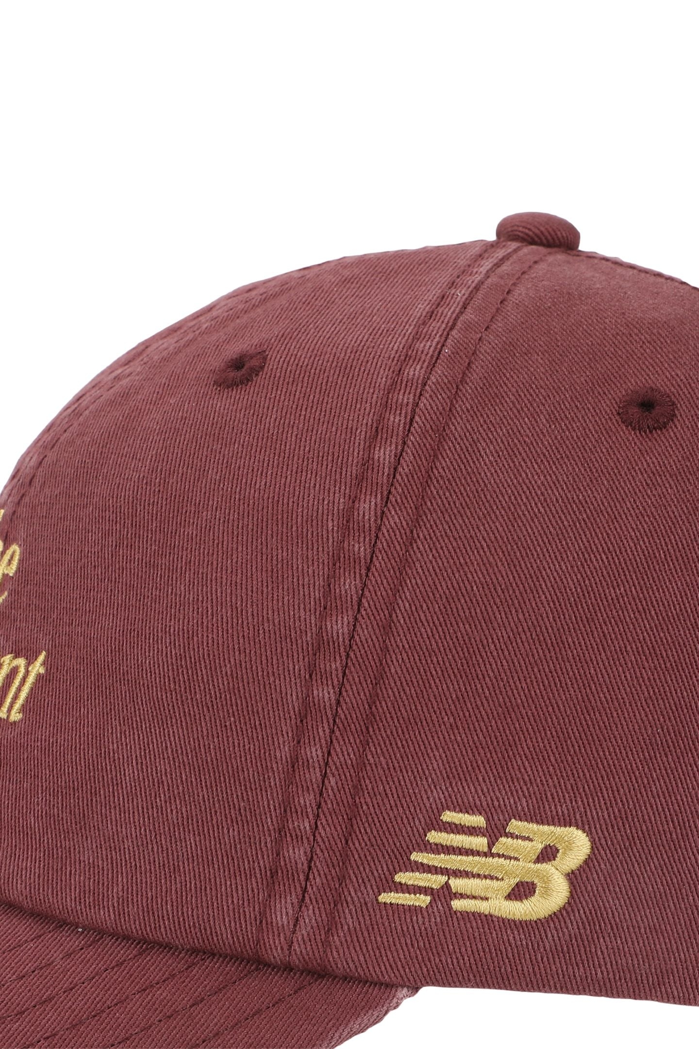 UNISEX 6 PANEL THE INTELLIGENT CHOICE WASHED BURGUNDY 3