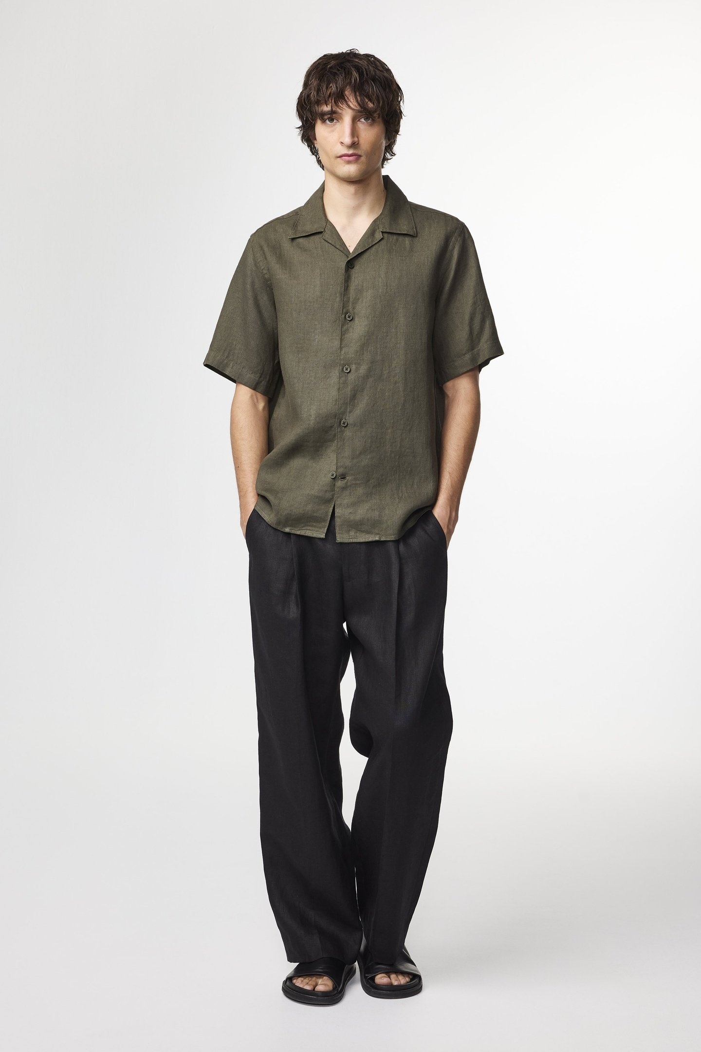 JULIO SS NO PKT 5708 CROC GREEN 1