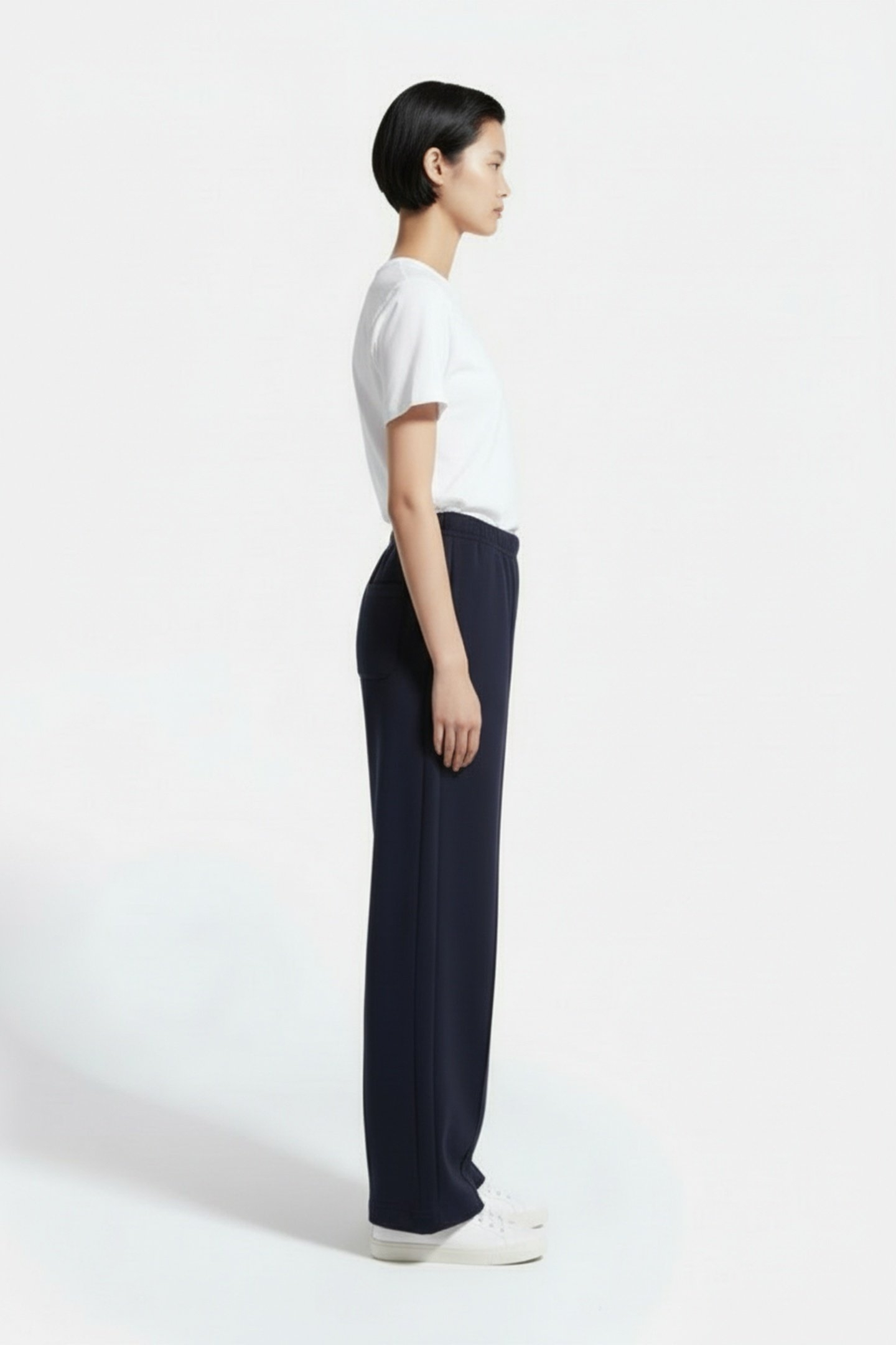 MOONFLOWER PANTS NAVY 4