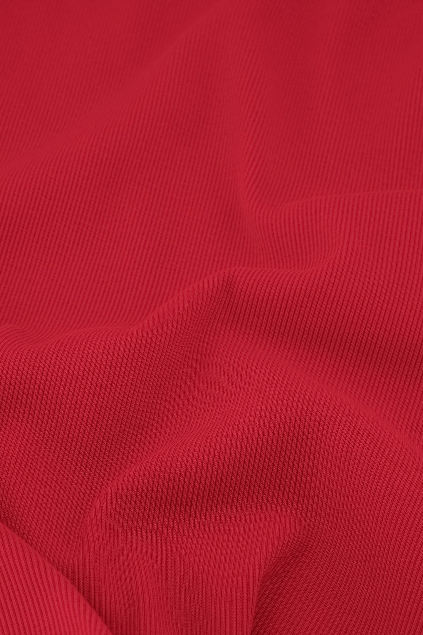 SYLVIA RIB DRESS SCARLET 5