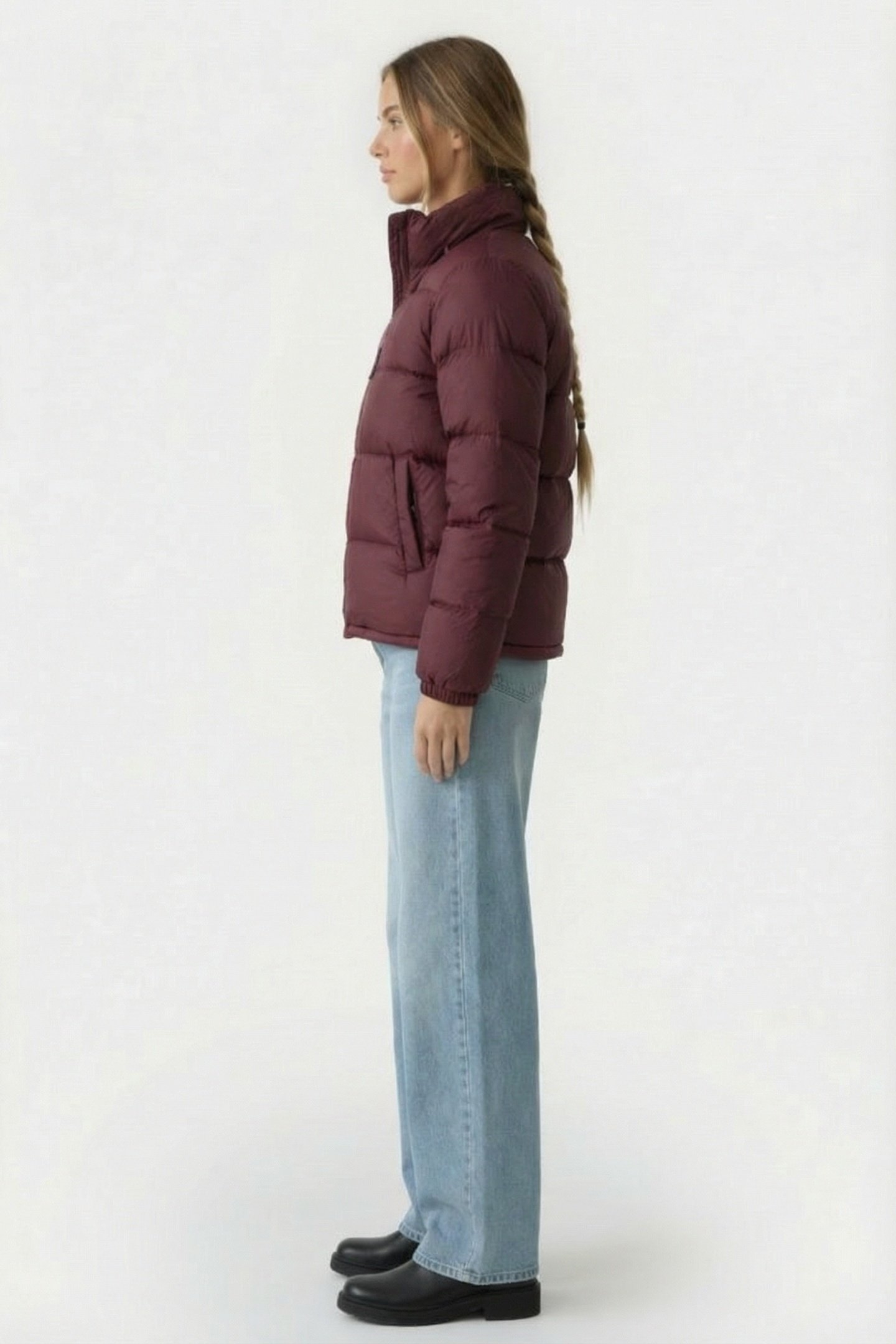 CARDIFF DOWN JACKET AUBERGINE 3