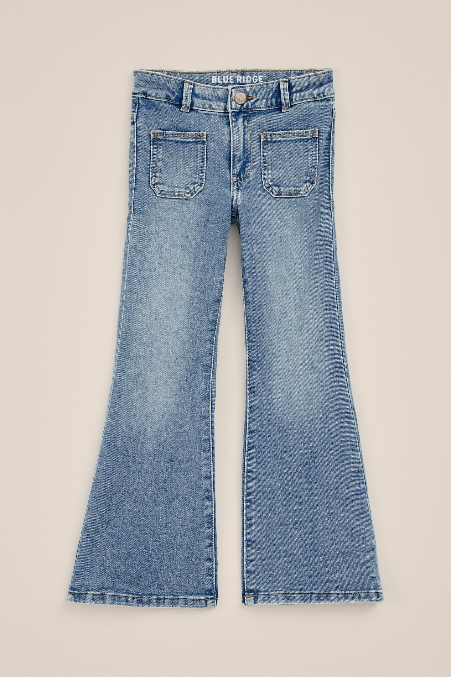 5-POCKET MID WAIST BLUE 4