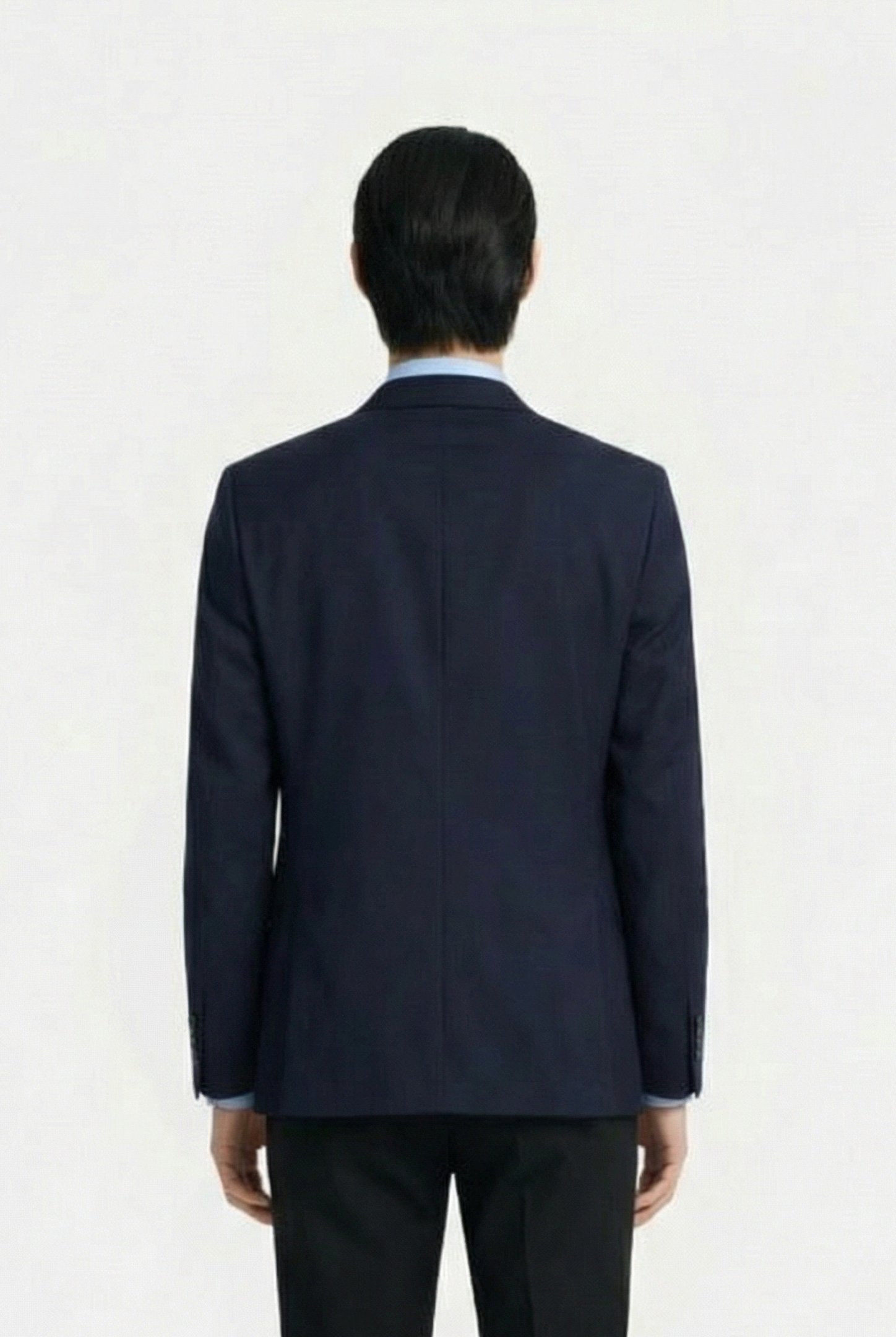 STRETCH WOOL REGULAR MIDNIGHT NAVY 2