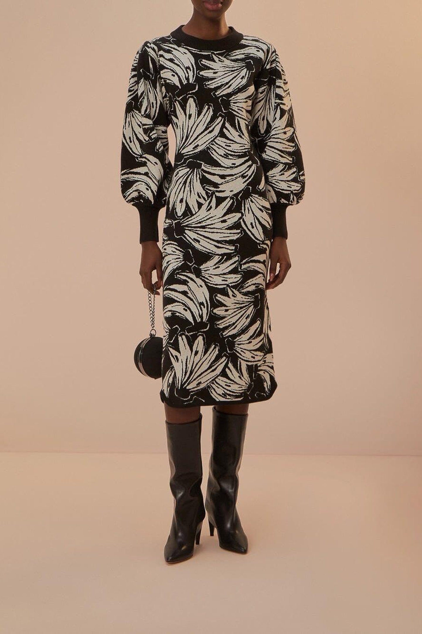 BOSSA BANANA KNIT DRESS 1