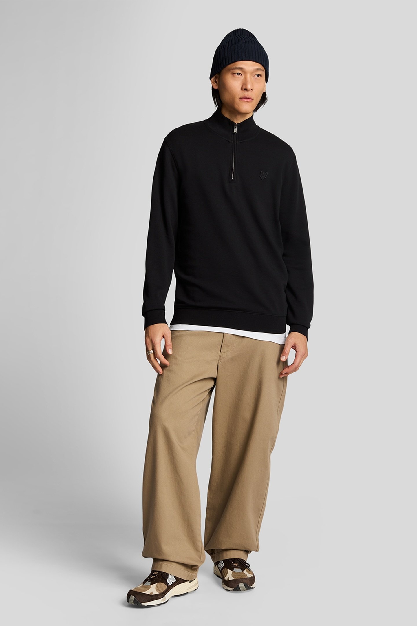 TAILORED ZIP THROUGH OVERSHIRT JET BLACK 2