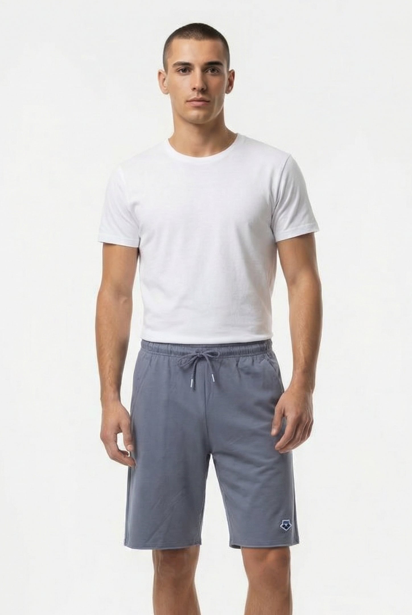 UNISEX FLEECE BERMUDA TEAM STEEL GREY STEEL GREY 1