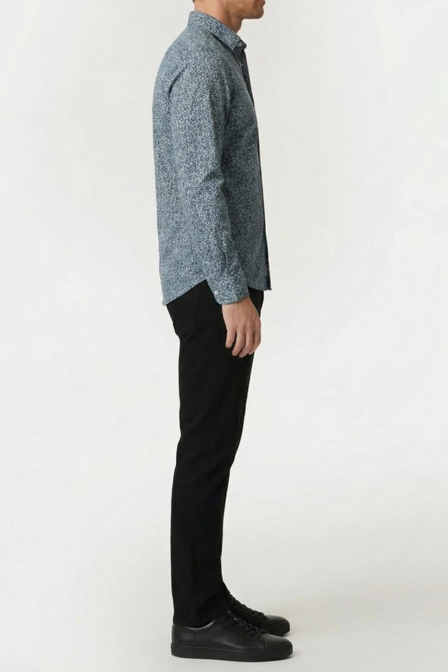 MARCIANO BY GUESS LS ITALIAN COLLA ROU DARK BLUE DAISY PRIN 3