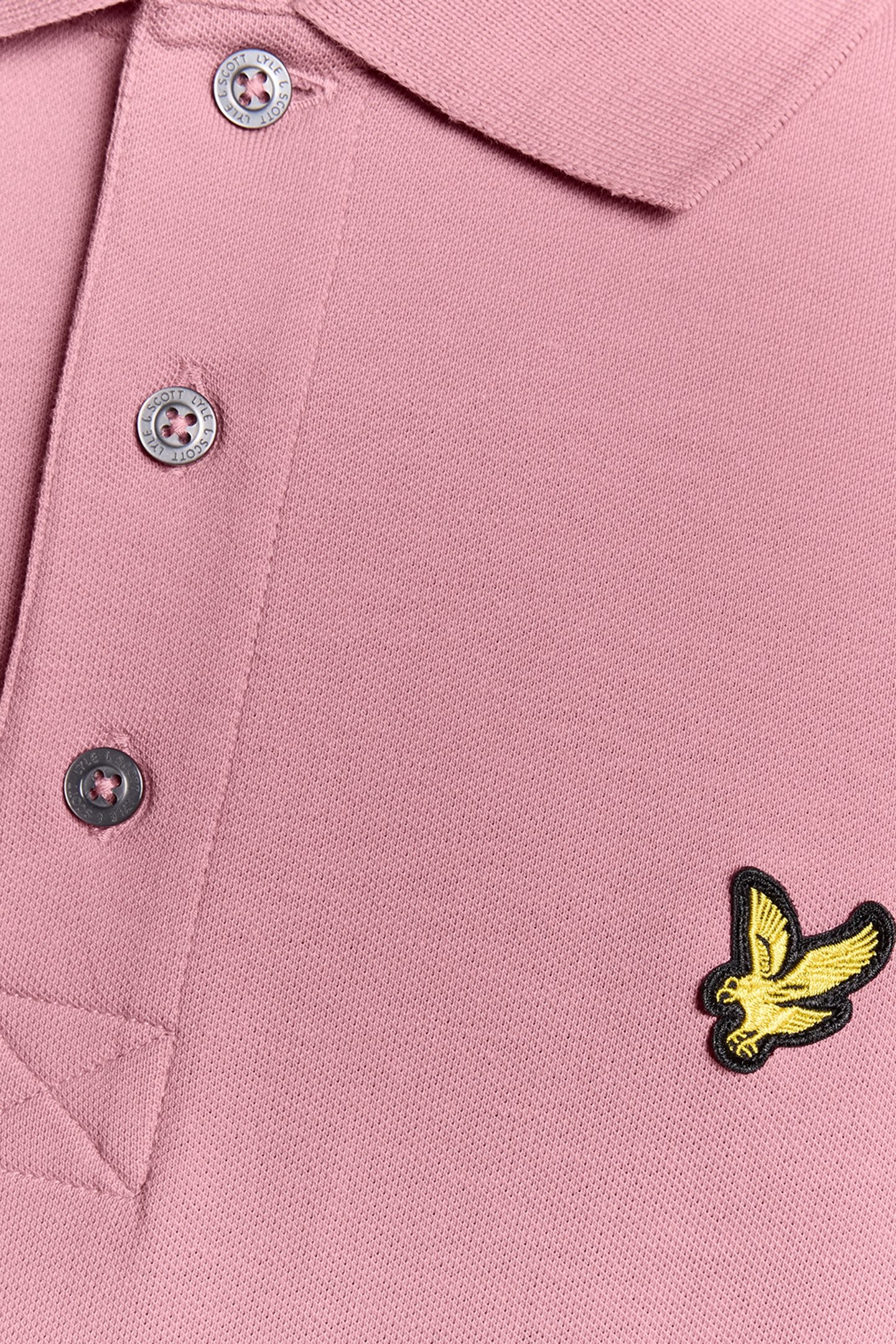 PLAIN POLO SHIRT GARDEN ROSE 5