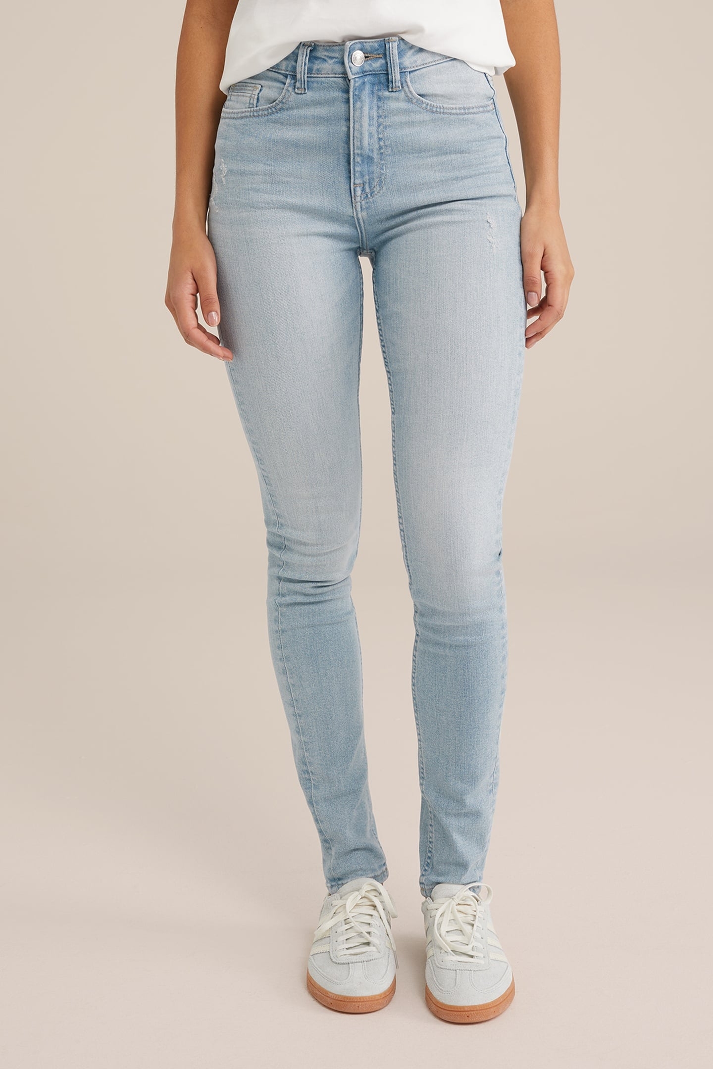 5-POCKET HIGH WAIST BRIGHT BLUE 8