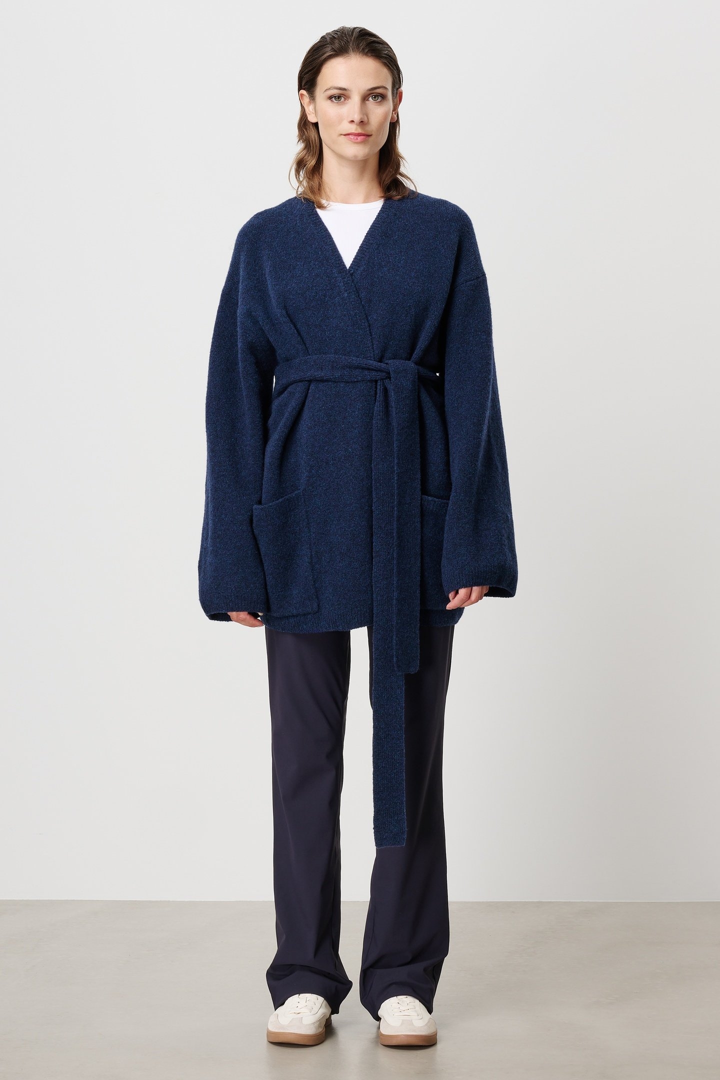 KIKI CARDI COAT DEEP BLUE 5