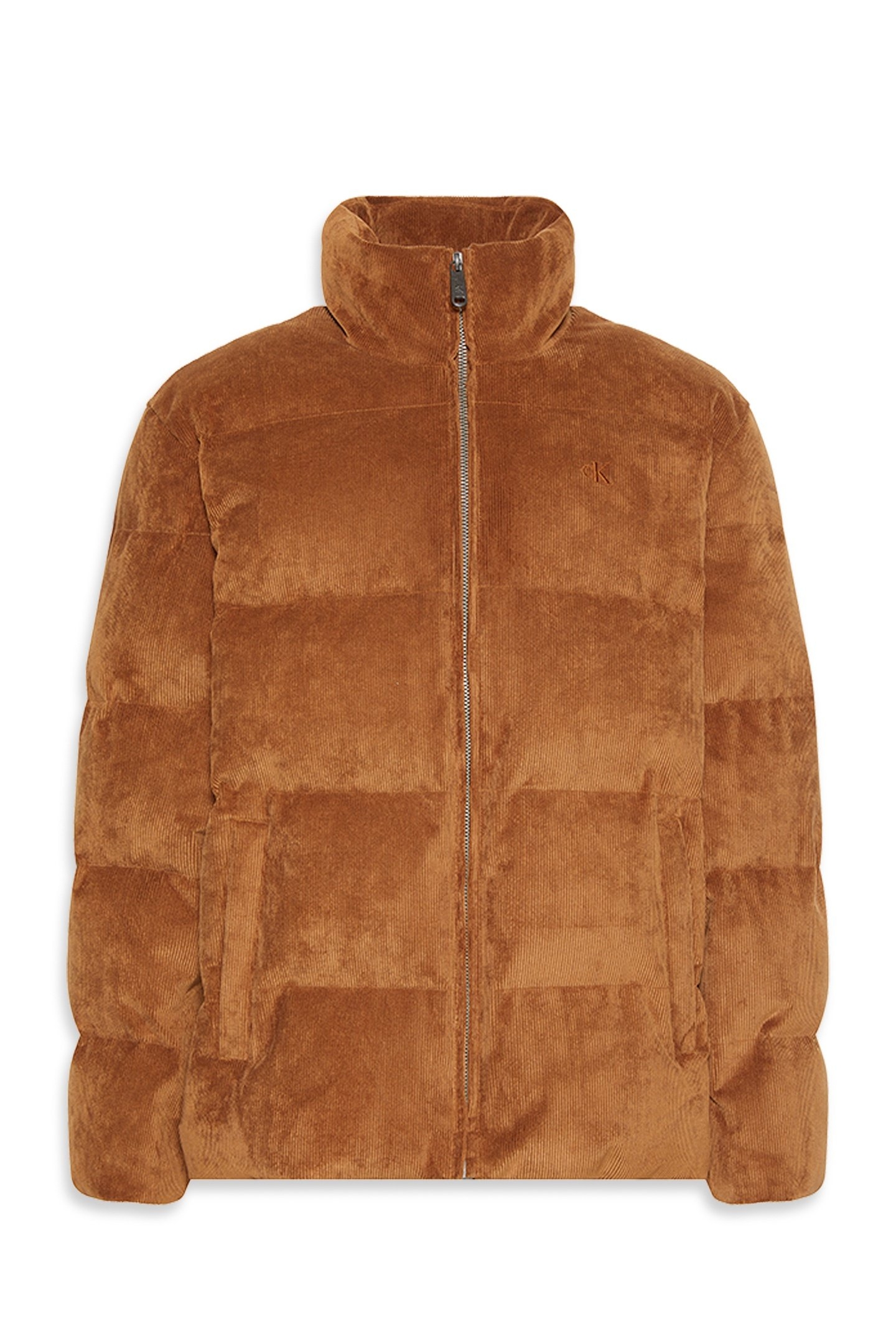LS CORDUROY MID WEIGHT PUFFER JACKET BRONZE GOLD 4